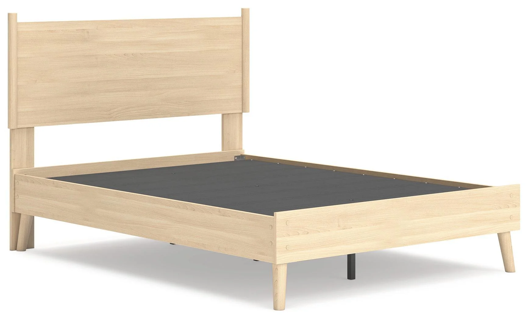 Cabinella Tan Full Platform Panel Bed - Image 3
