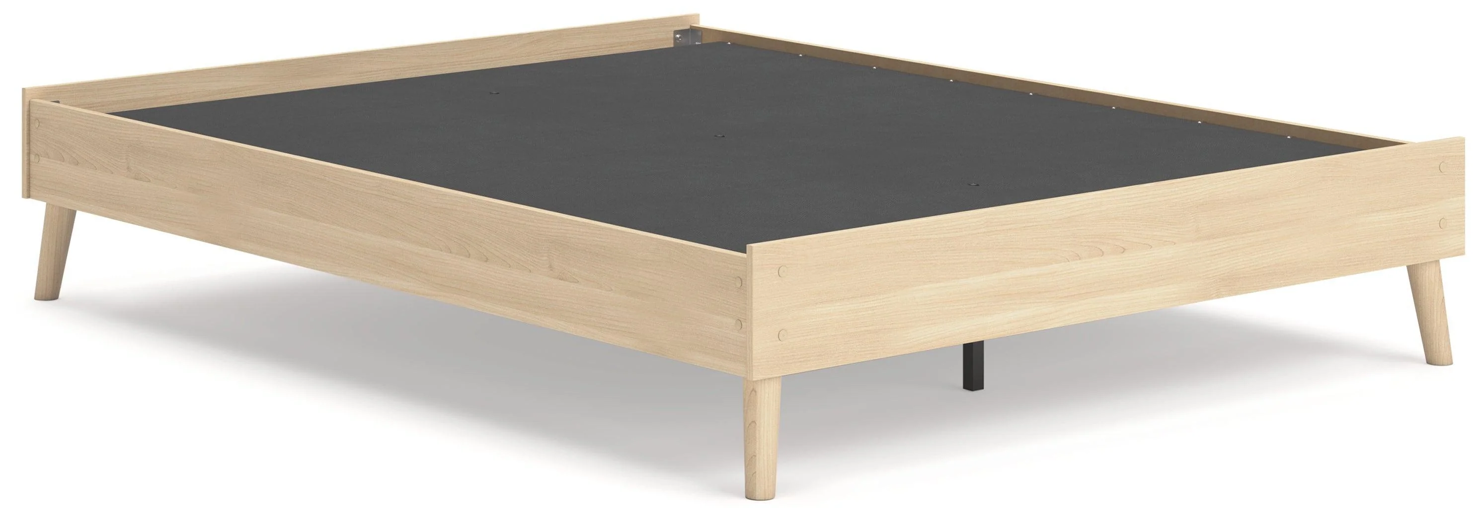 Cabinella Tan Queen Platform Bed - Image 2