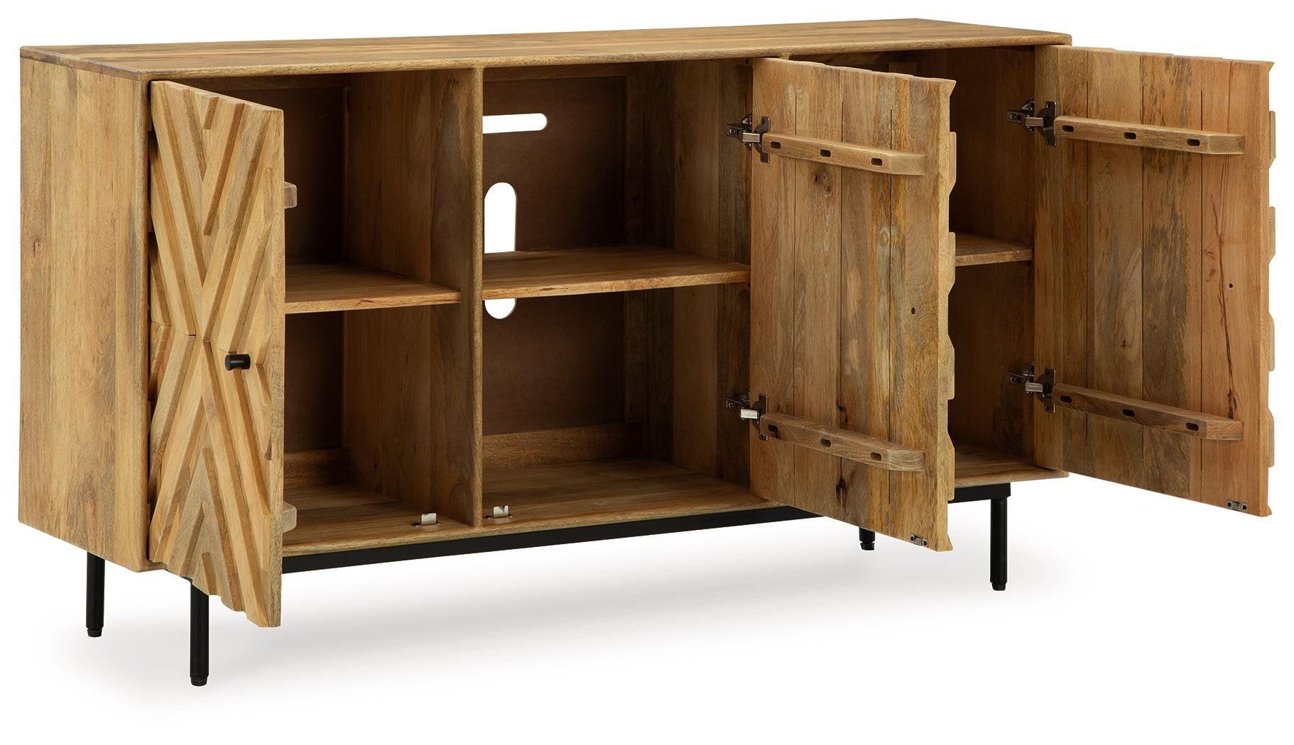 Cadewick Natural Accent Cabinet - Image 3