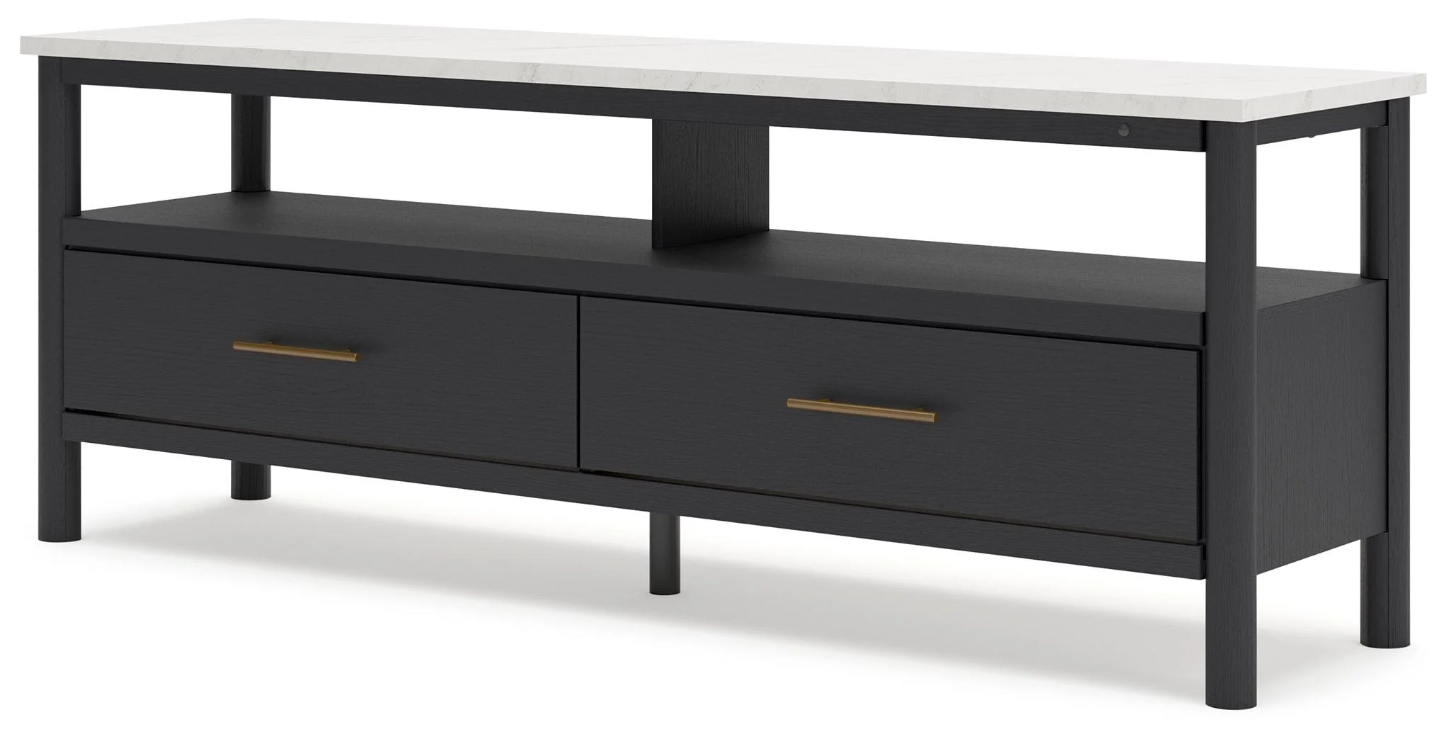 Cadmori Black White 72" Tv Stand - Image 3