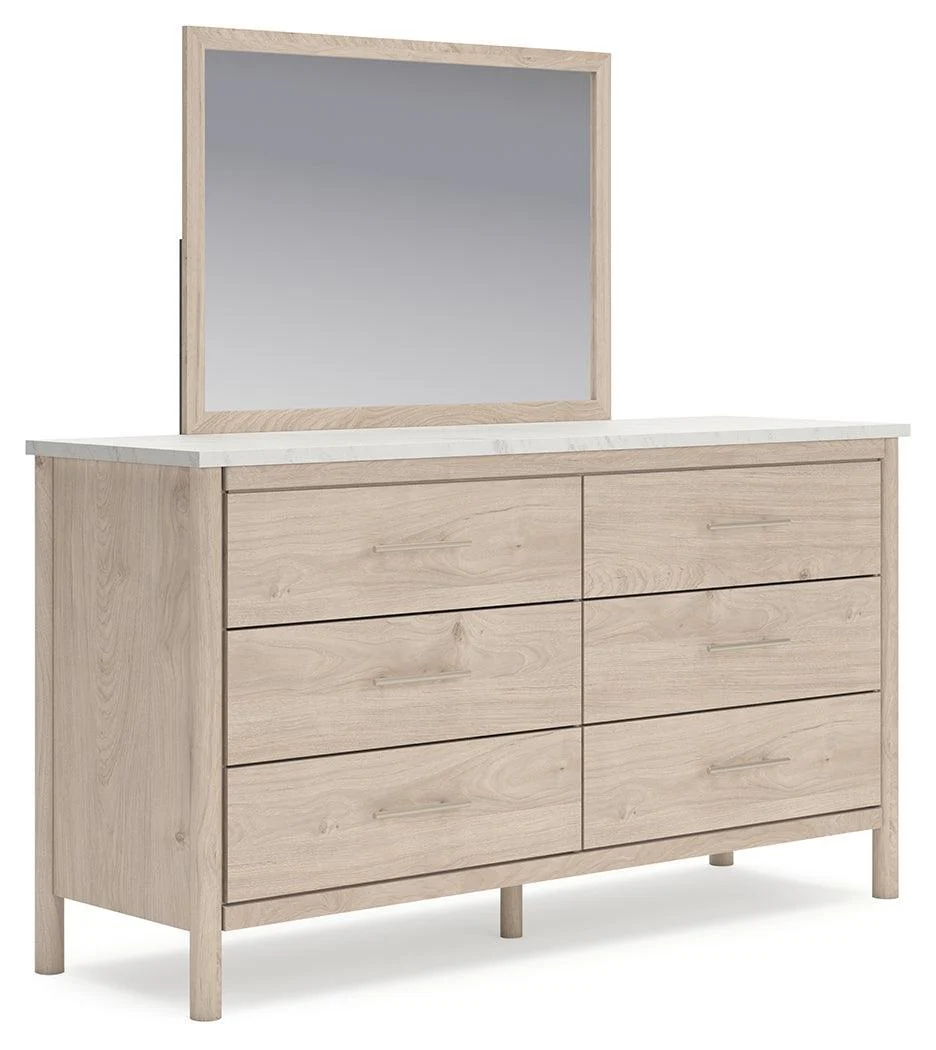 Cadmori Two-Tone Dresser And Mirror - Image 2