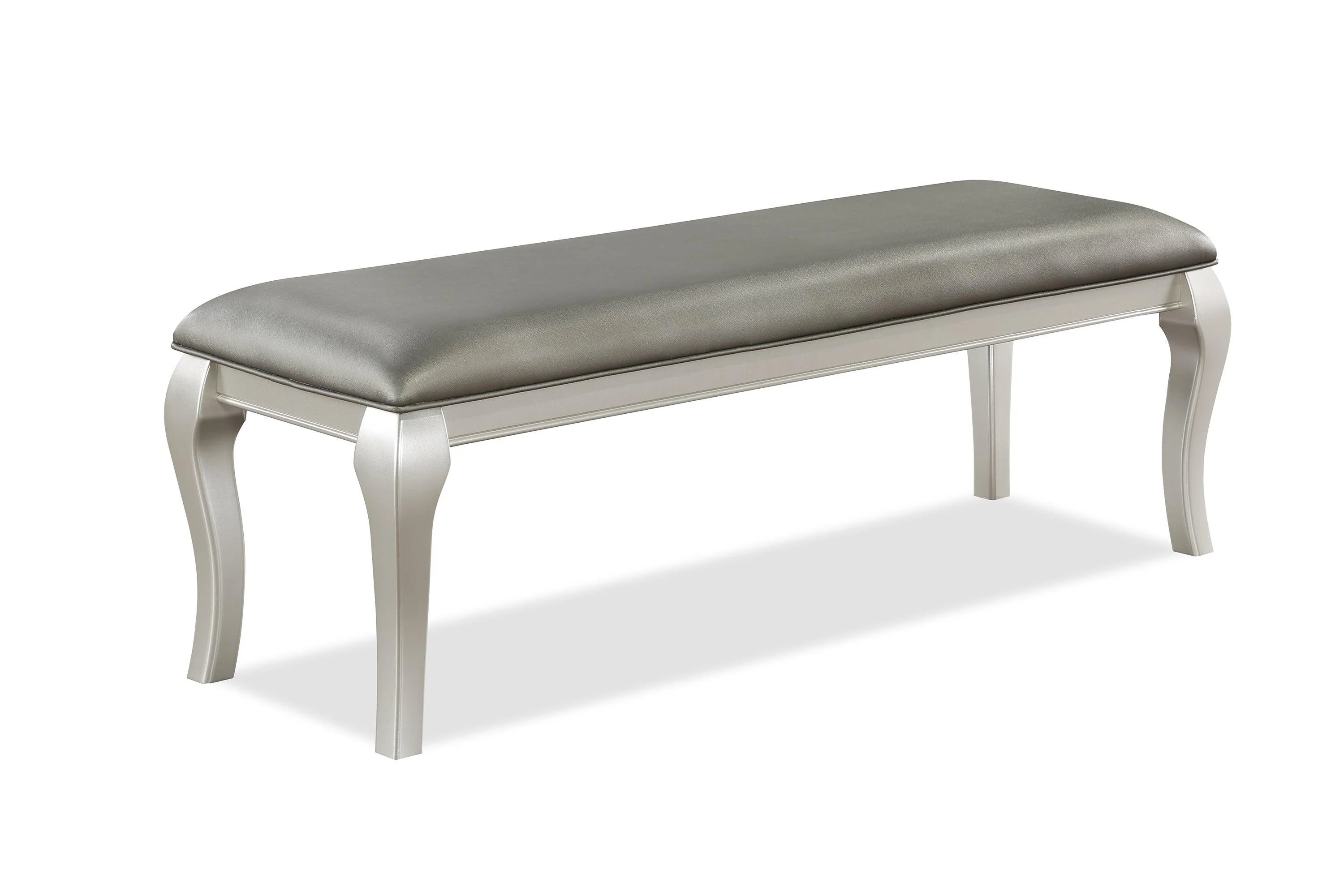 Caldwell Gray Glass Rectangular Dining Room Set - Image 2