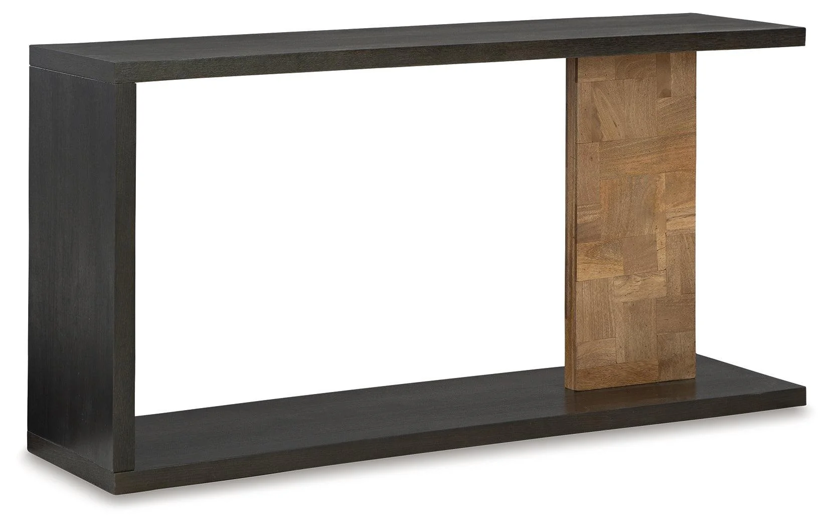 Camlett Brown Console Sofa Table - Image 2