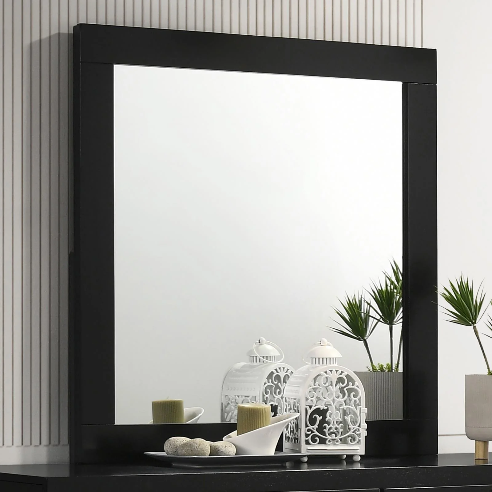 Caraway Dresser Mirror Black - Image 2
