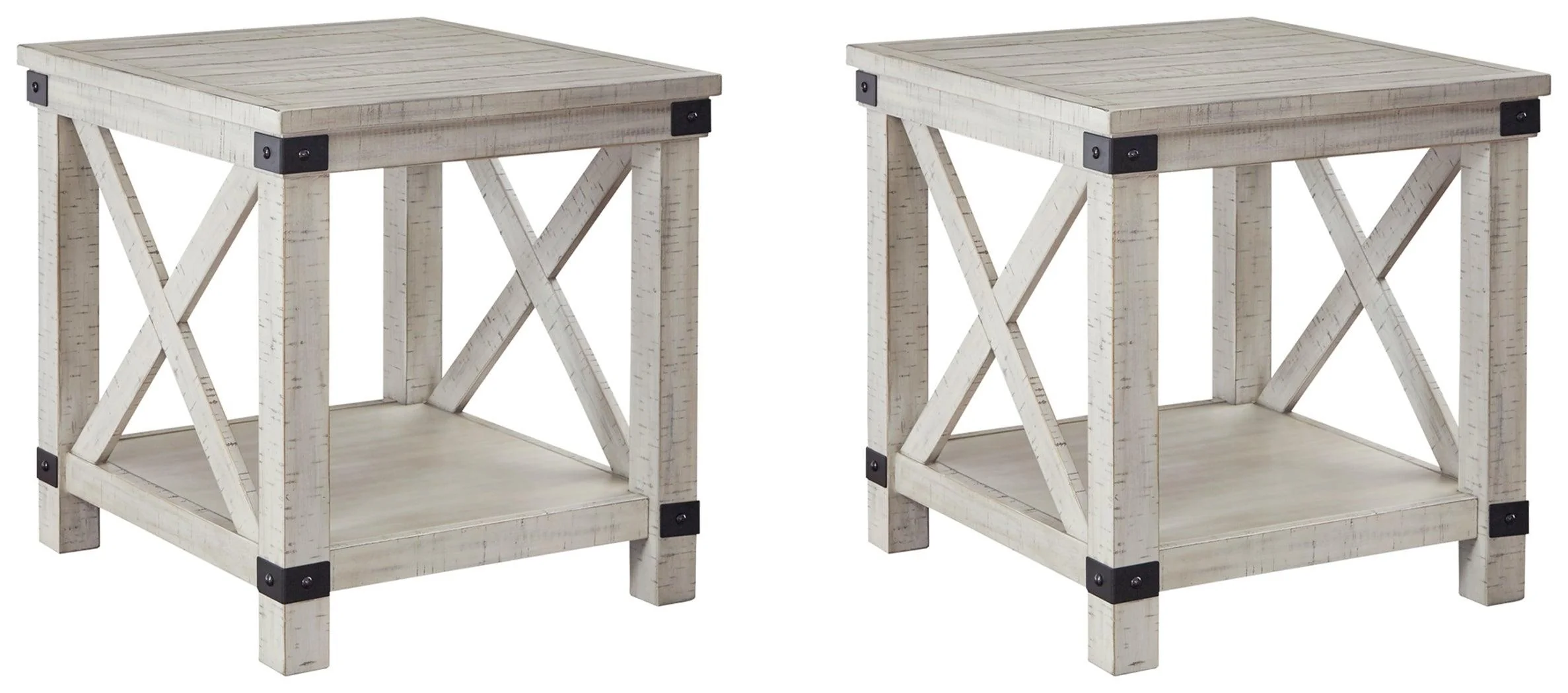 Carynhurst Whitewash 2 End Tables - Image 2