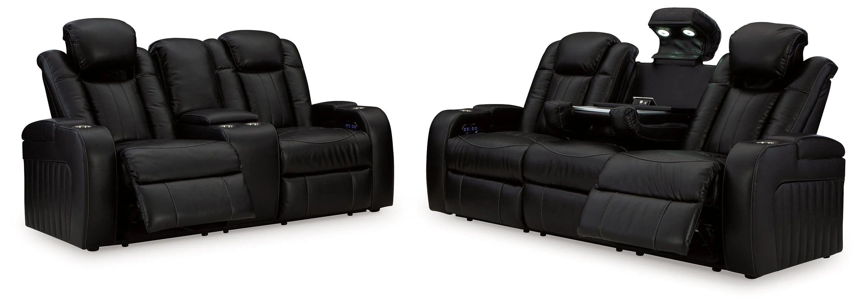 Caveman Midnight Den Sofa And Loveseat - Image 3