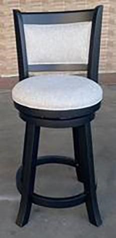 Cecil Dove Gray Fabric Upholstered Barstool