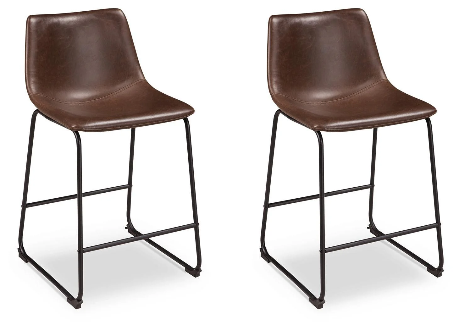 Centiar Brown 2-Piece Bar Stool - Image 2