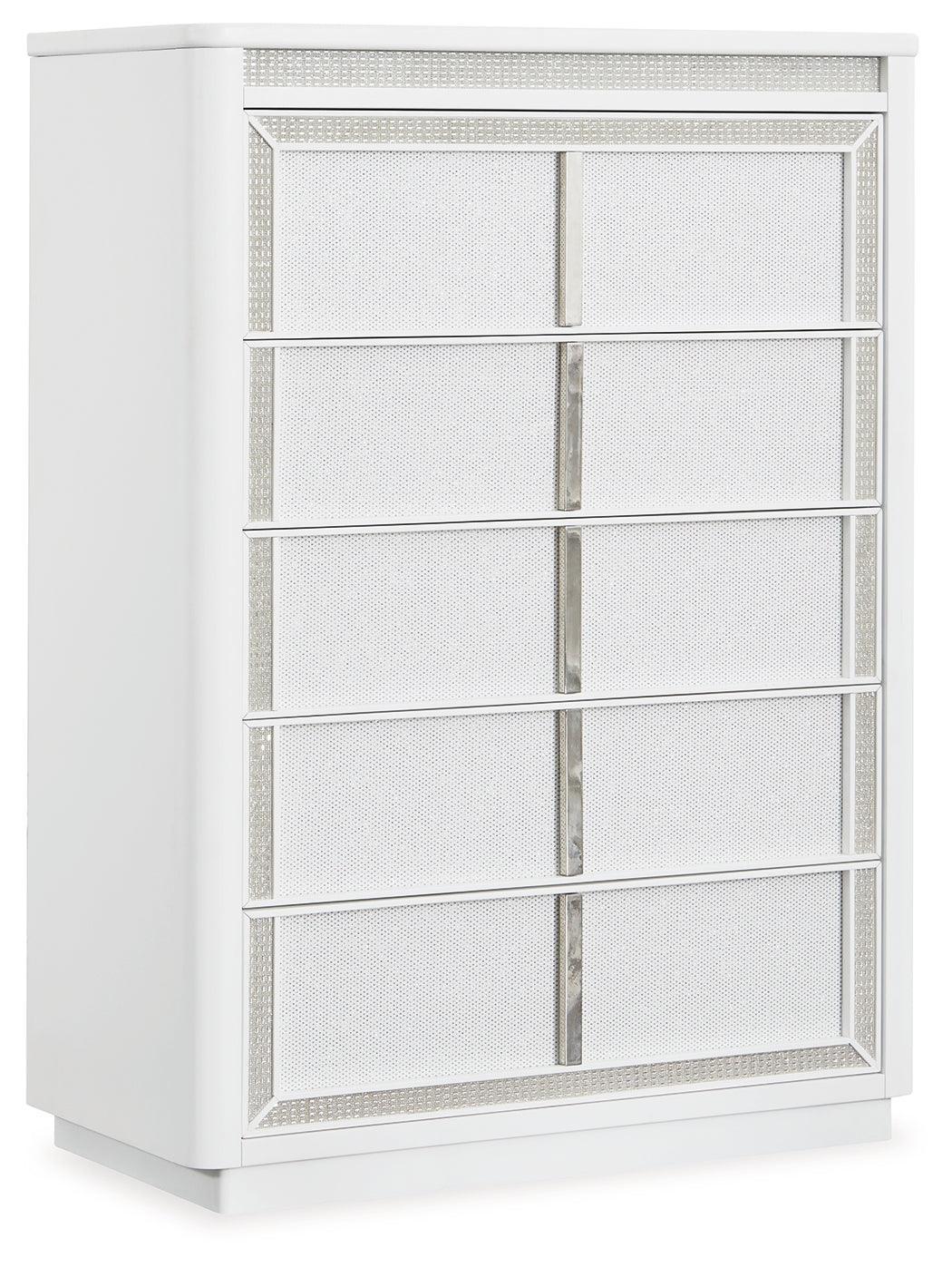 Chalanna White Chest Of Drawers - Image 2