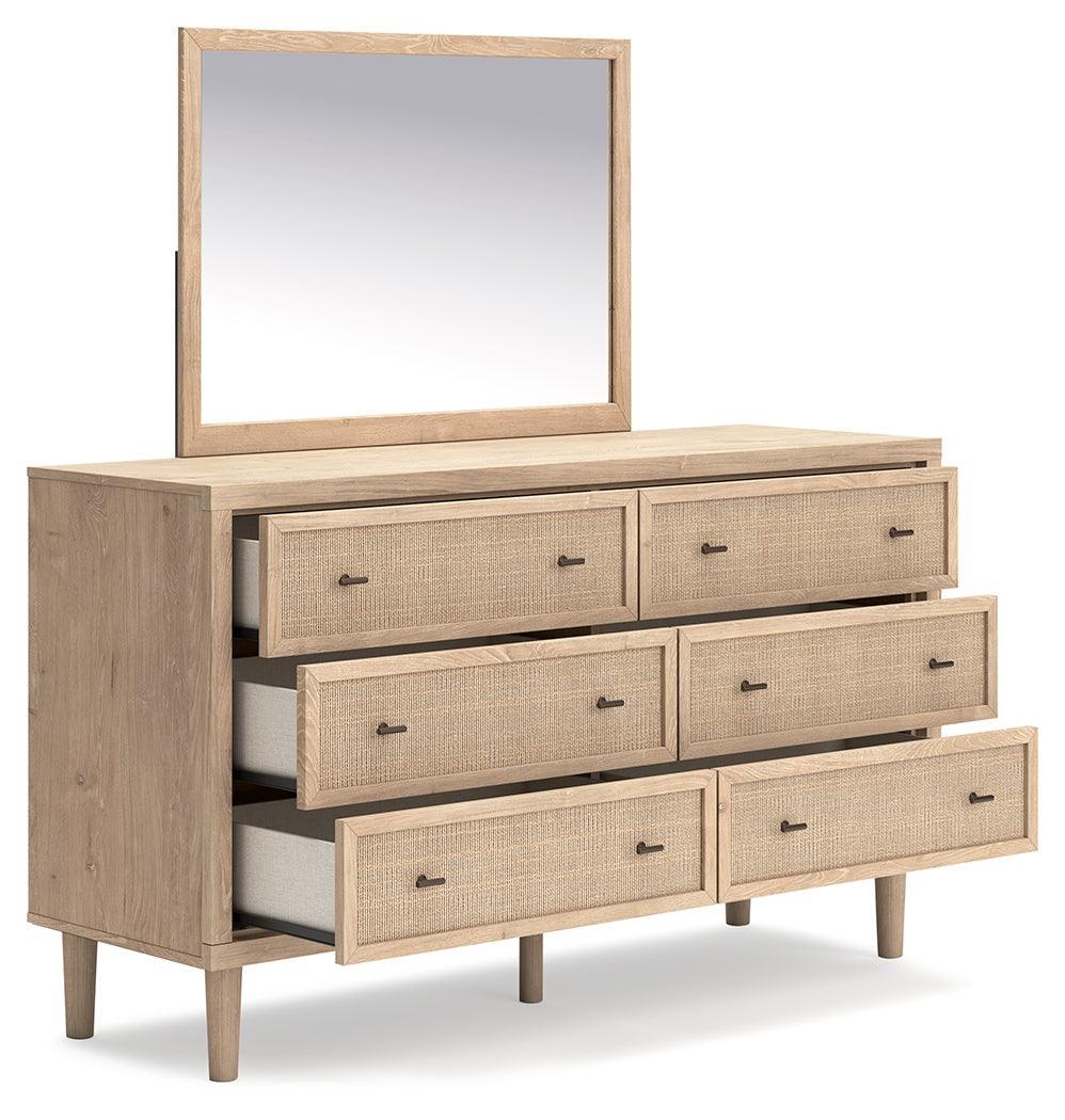 Cielden Two-Tone Dresser And Mirror - Image 3