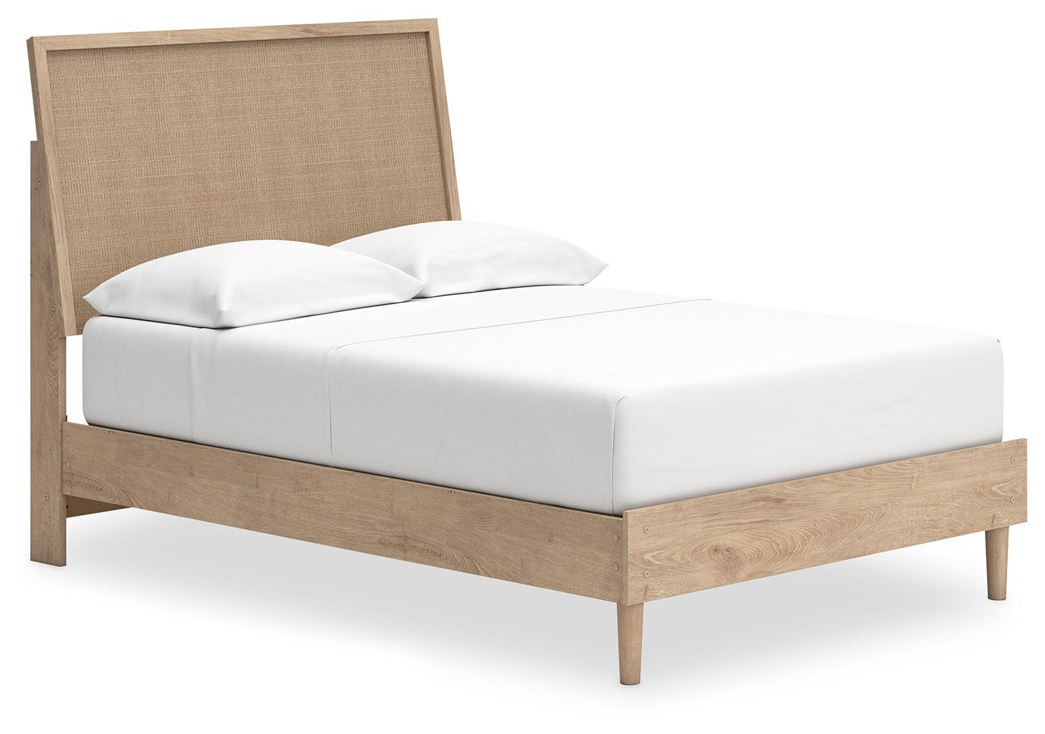 Cielden Two-Tone Full Panel Bed - Image 2