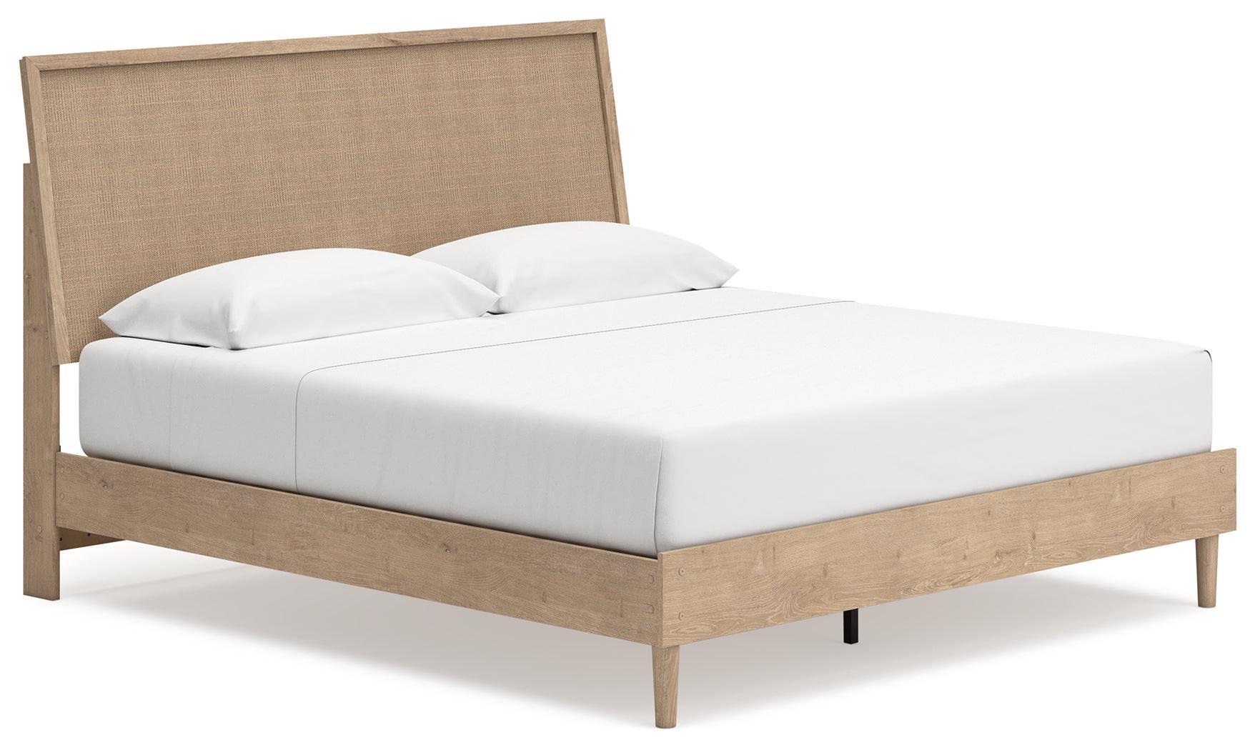 Cielden Two-Tone King Panel Bed - Image 2