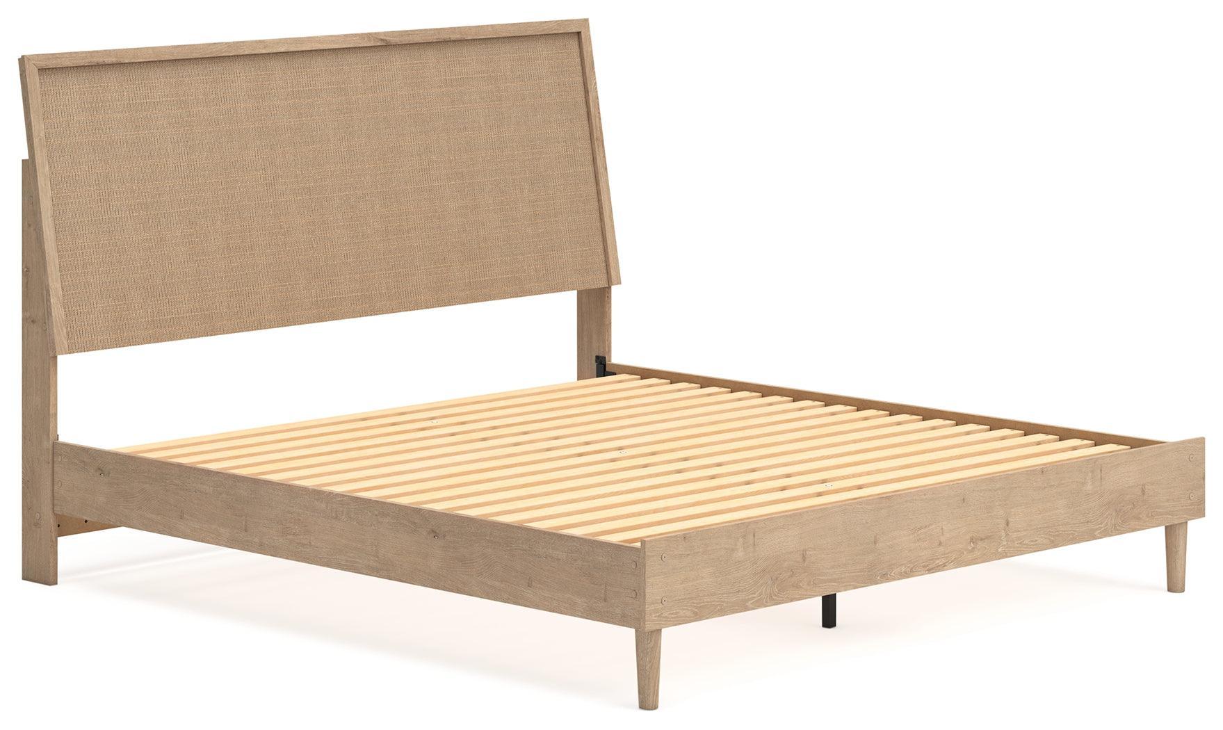 Cielden Two-Tone King Panel Bed - Image 3