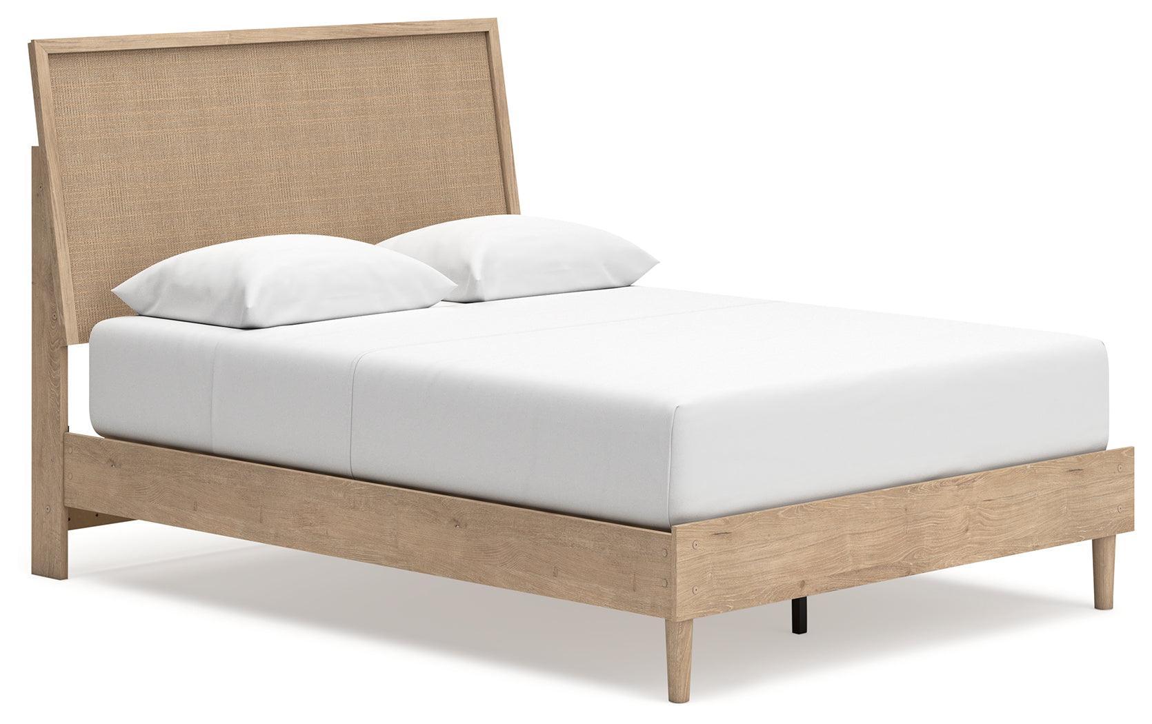 Cielden Two-Tone Queen Panel Bed - Image 2