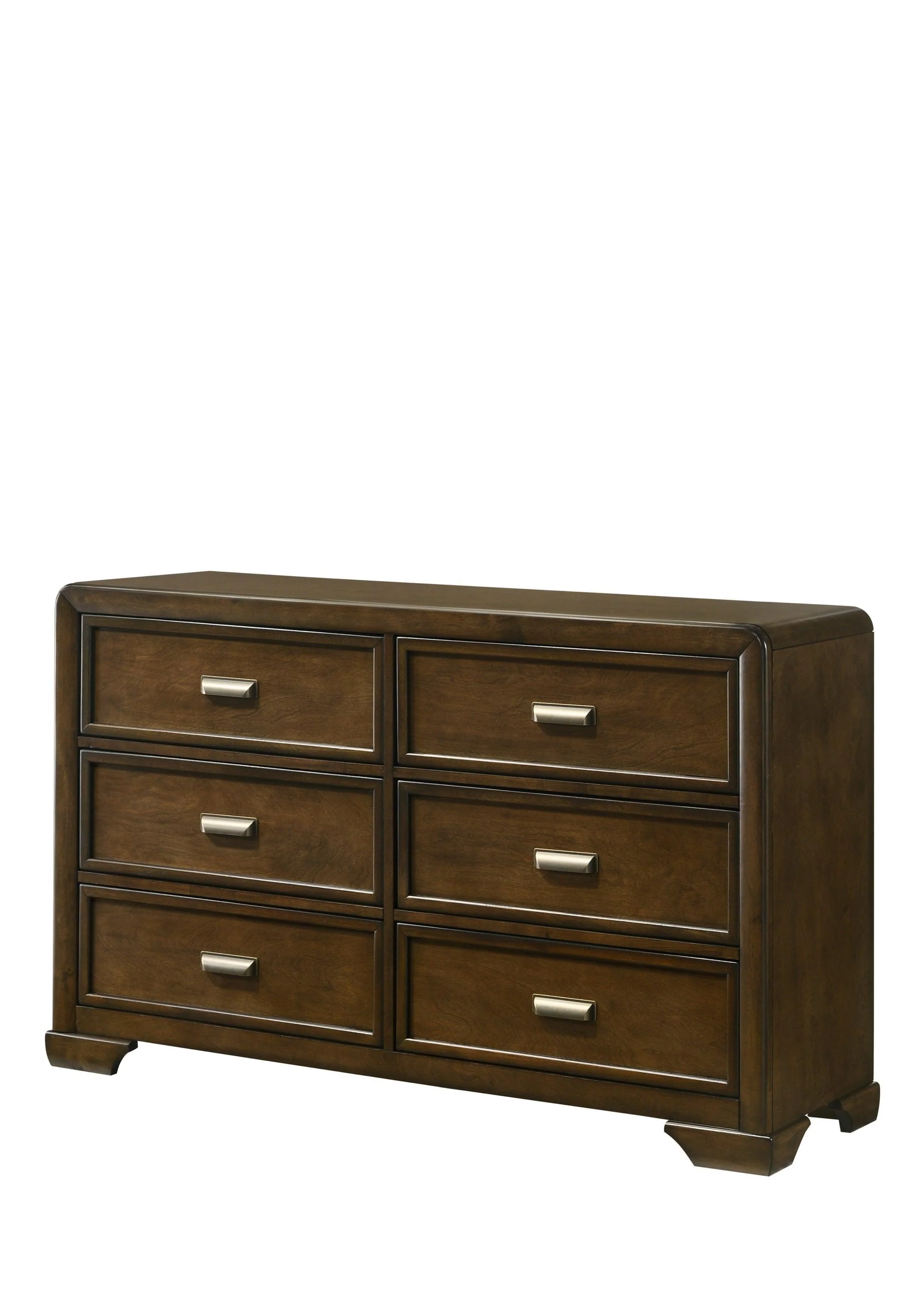 Coffield Brown 6 Drawers Dresser - Image 3