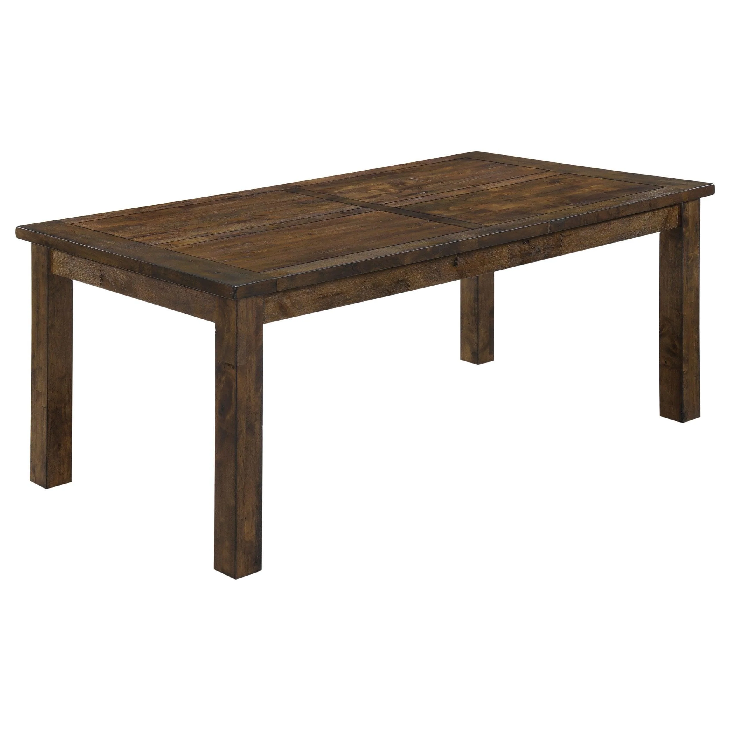 Coleman Rustic Golden Brown Rectangular Dining Room Set - Image 2