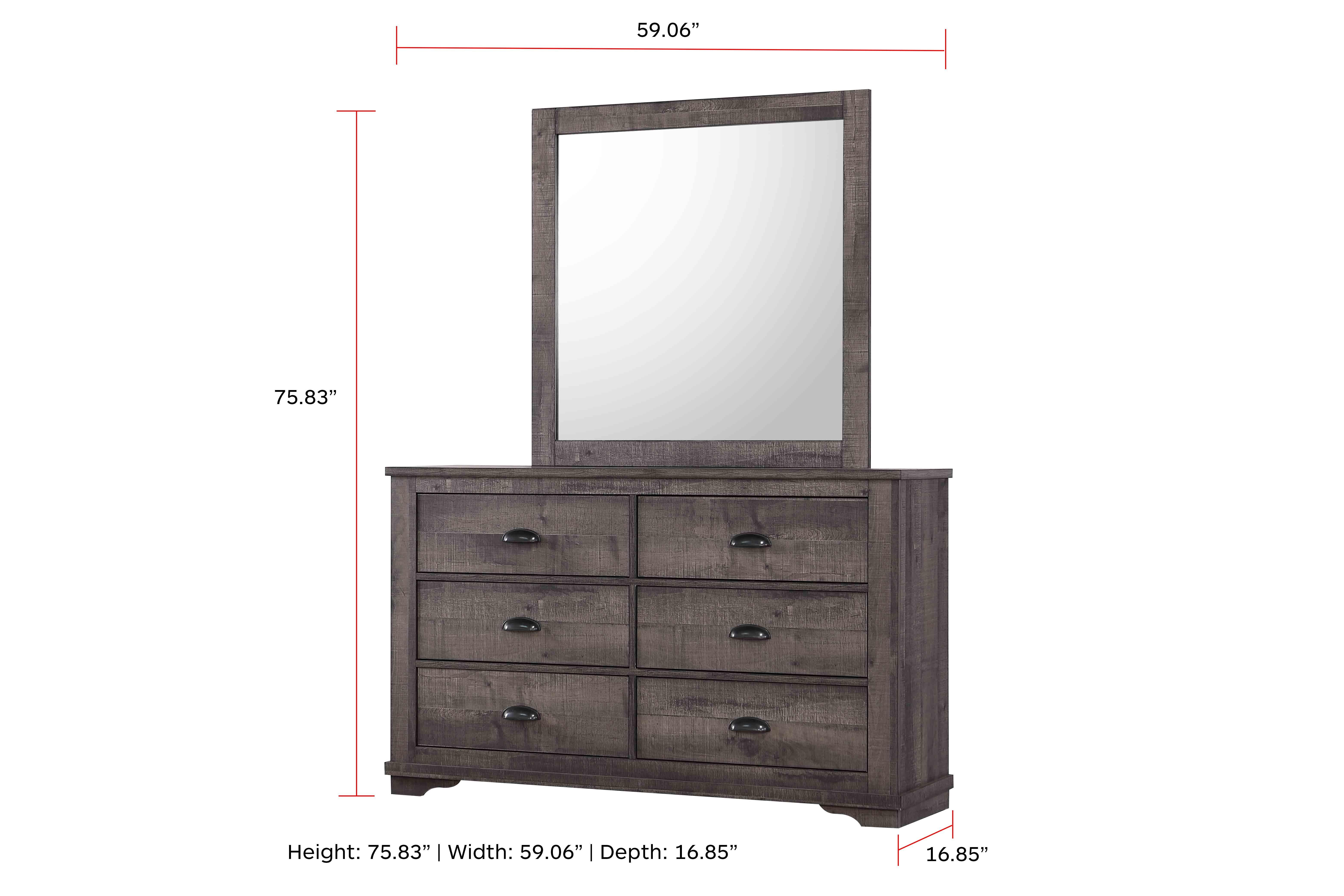 Coralee Gray TV Stand - Image 3