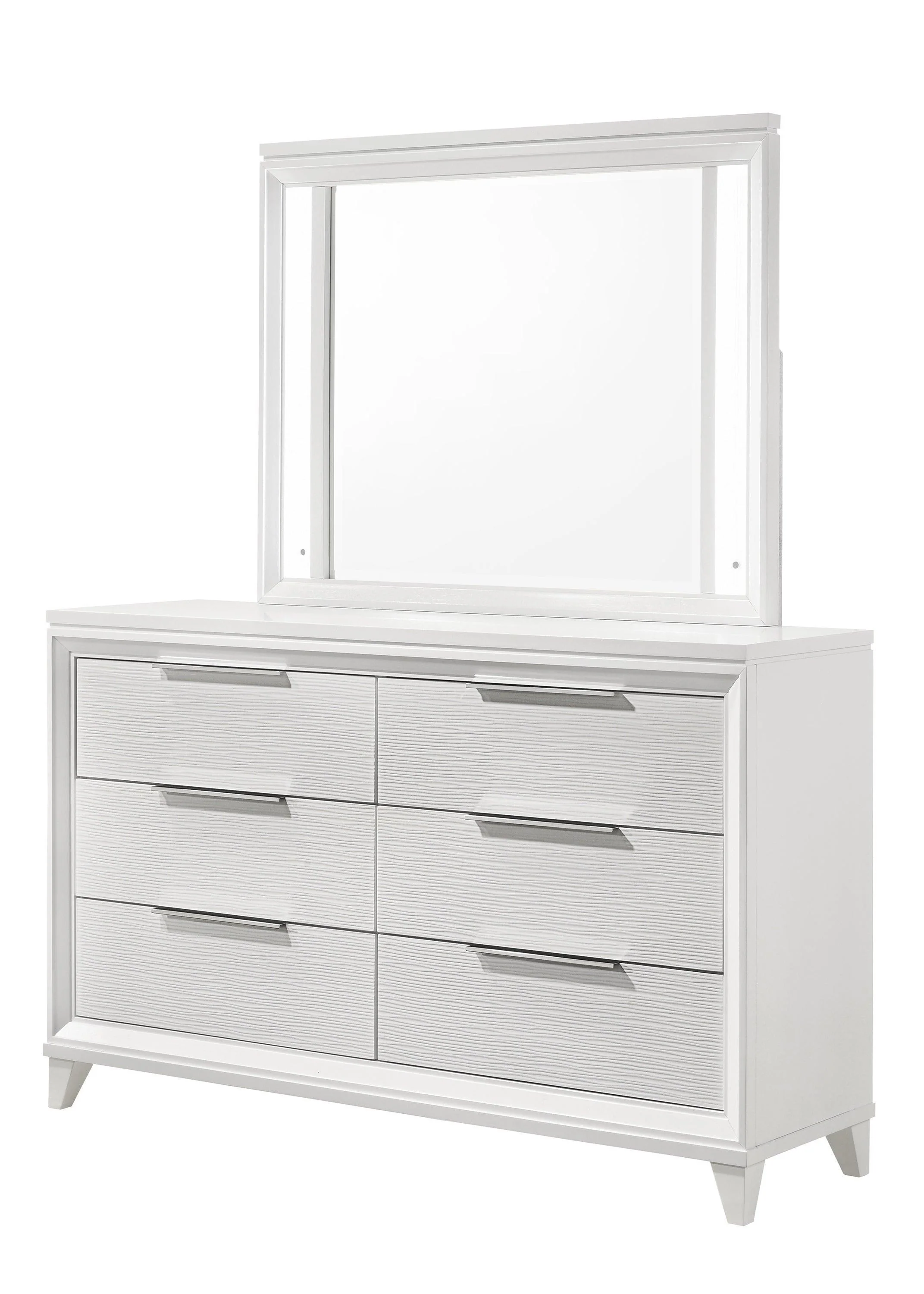 Cressida White 2 Drawers Nightstand - Image 2