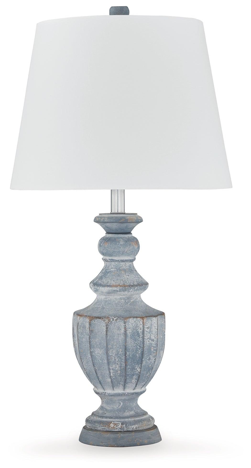 Cylerick Antique Blue Table Lamp - Image 2