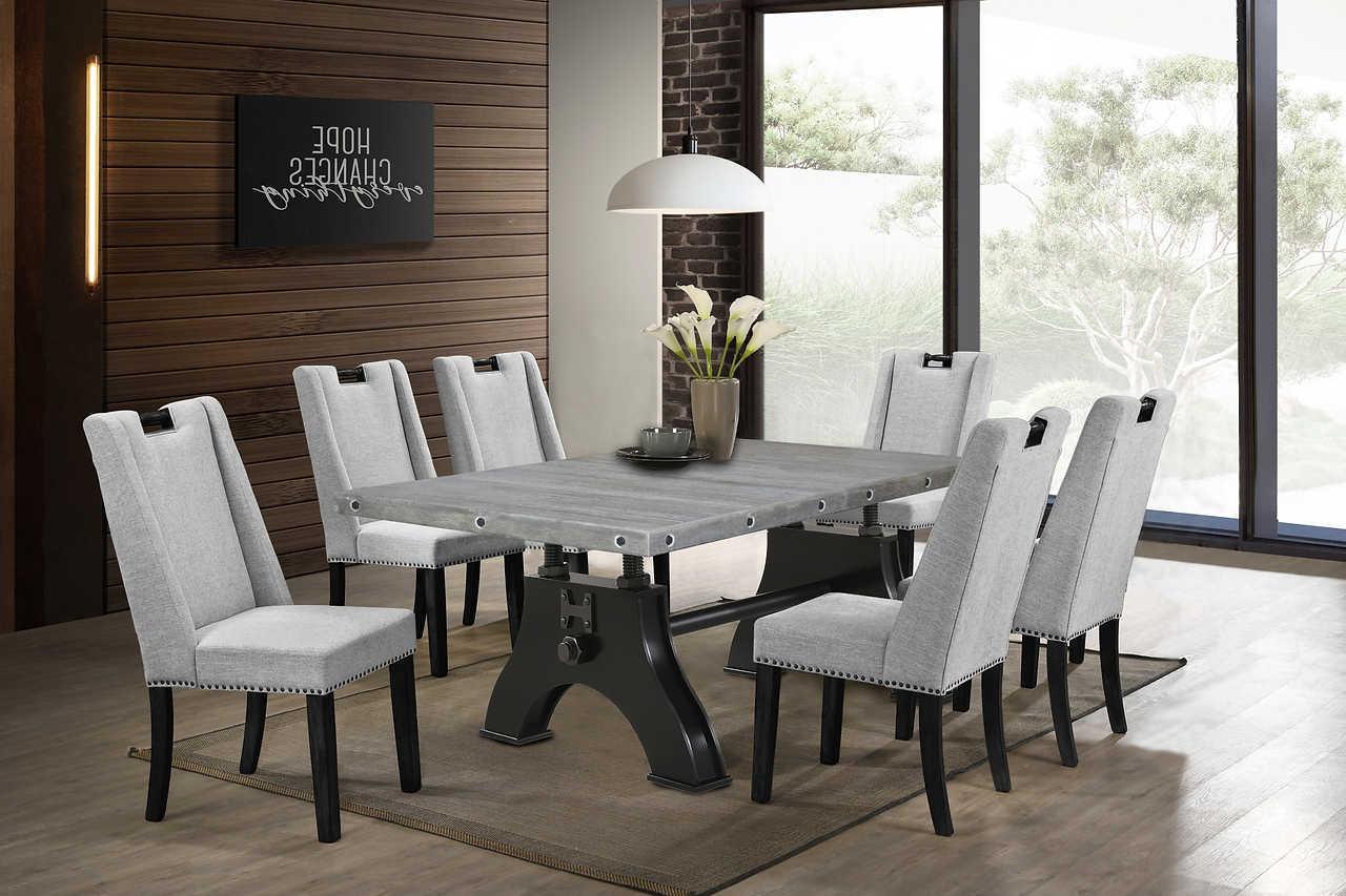 Nordic Gray Dining Room Set - Image 2