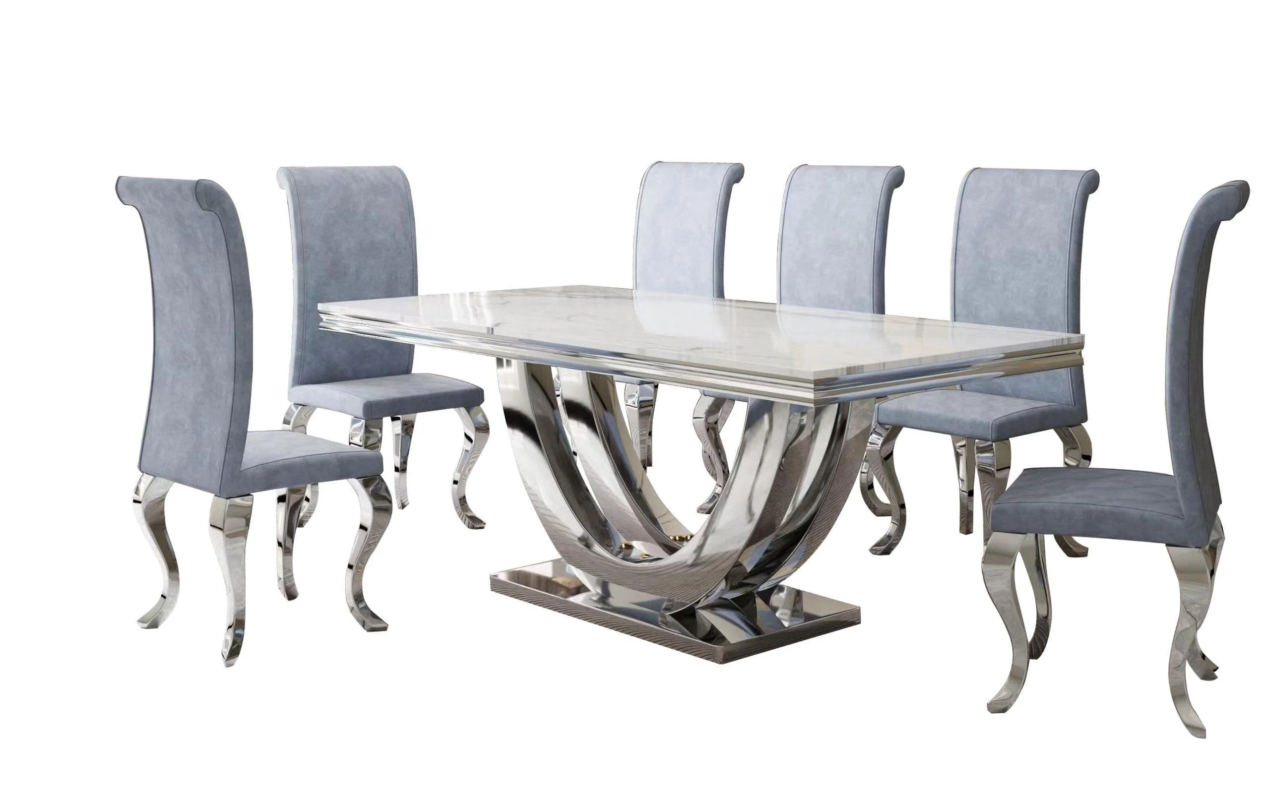 Era Gray Dining Room Set - Image 2