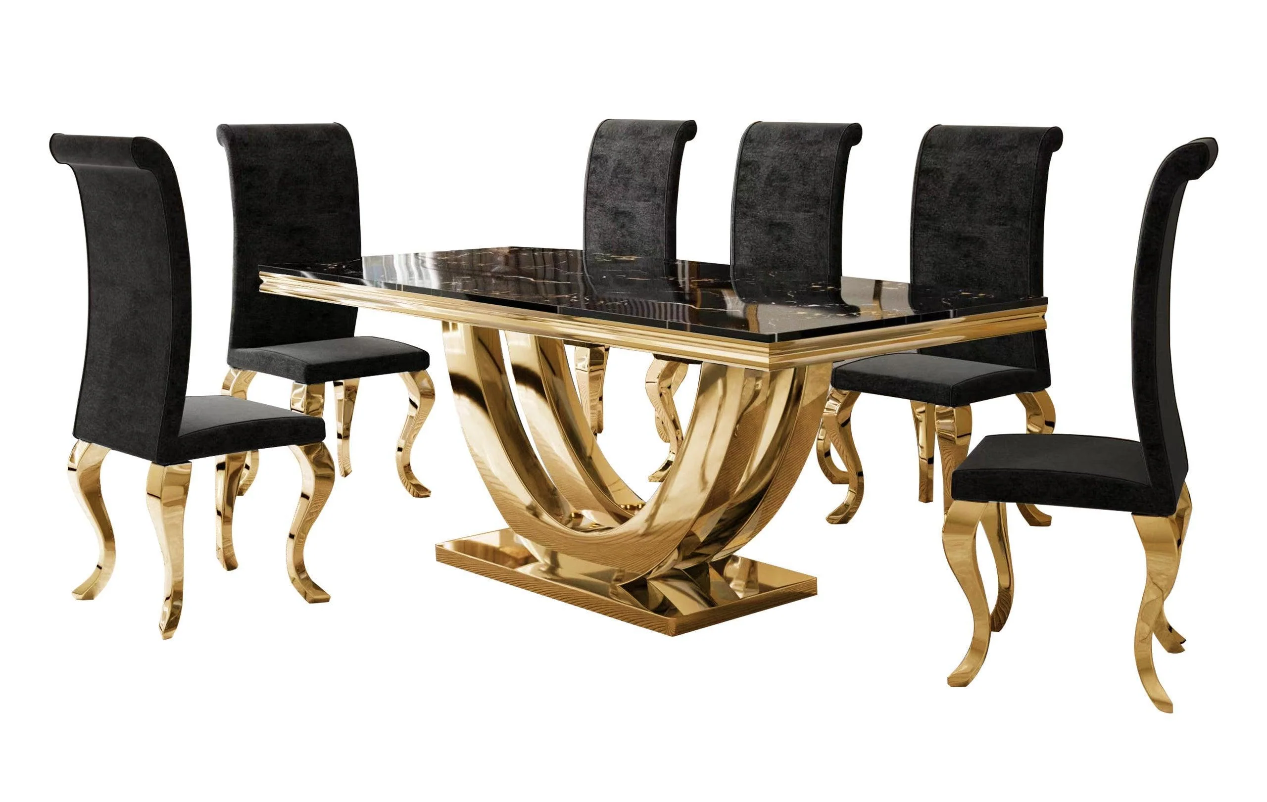 Era Black Dining Room Set - Image 2