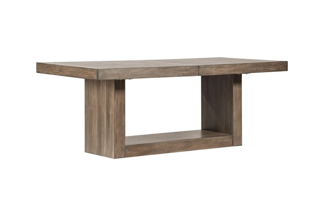 Dim Brown Dining Room Set - Image 2