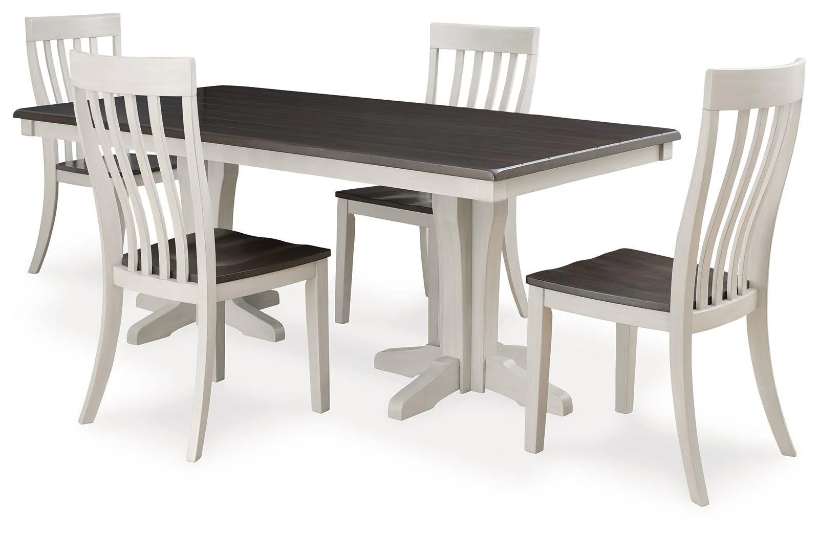 Darborn Gray Brown Dining Room Set - Image 2
