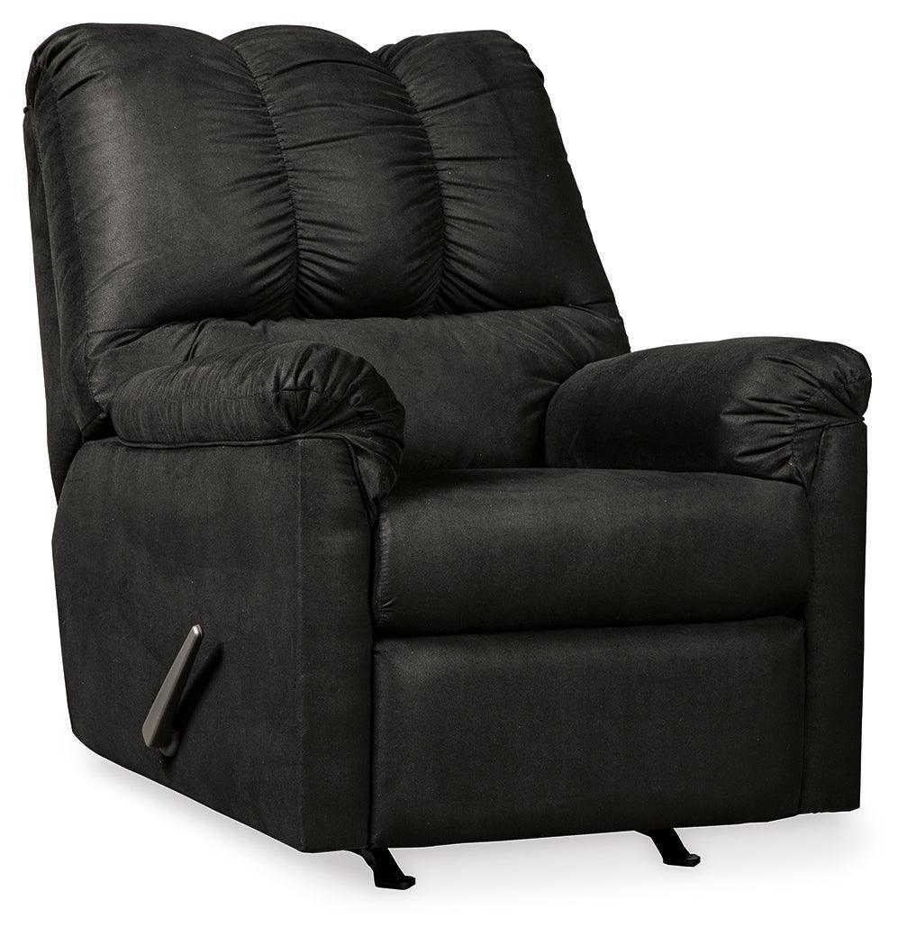 Darcy Black Sofa Loveseat And Recliner - Image 3