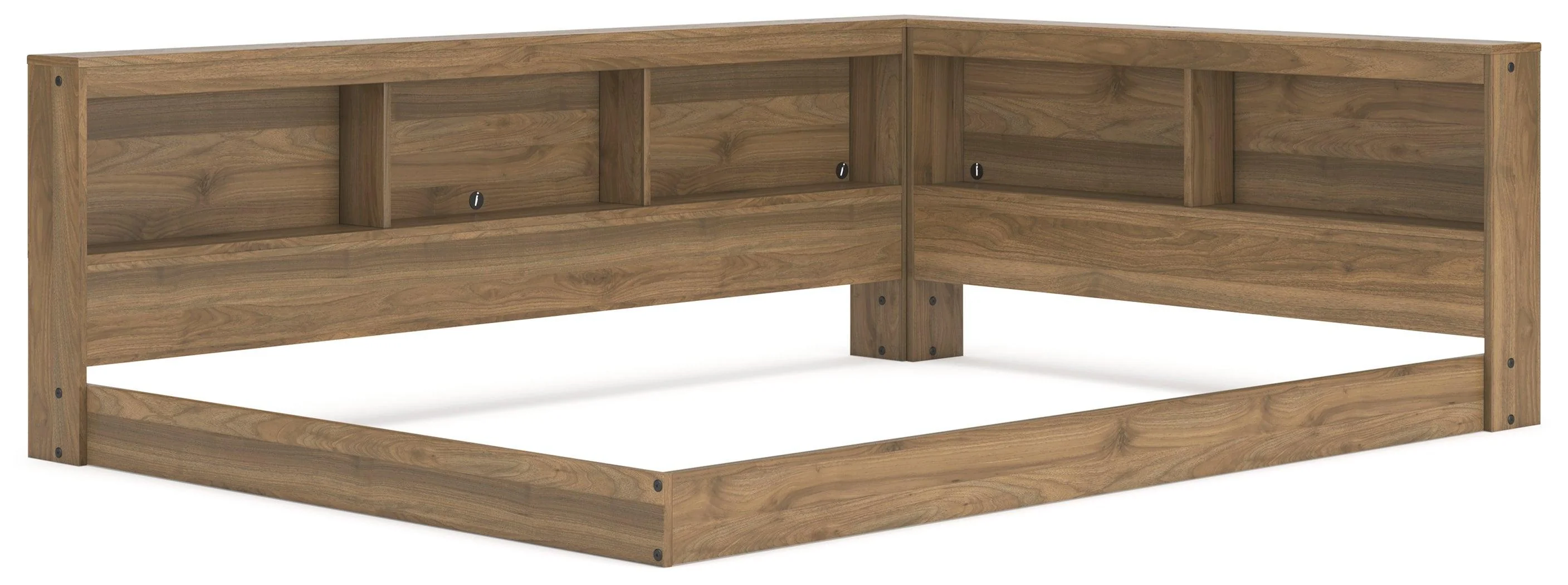 Deanlow Honey Full Bookcase Storage Bed - Image 3