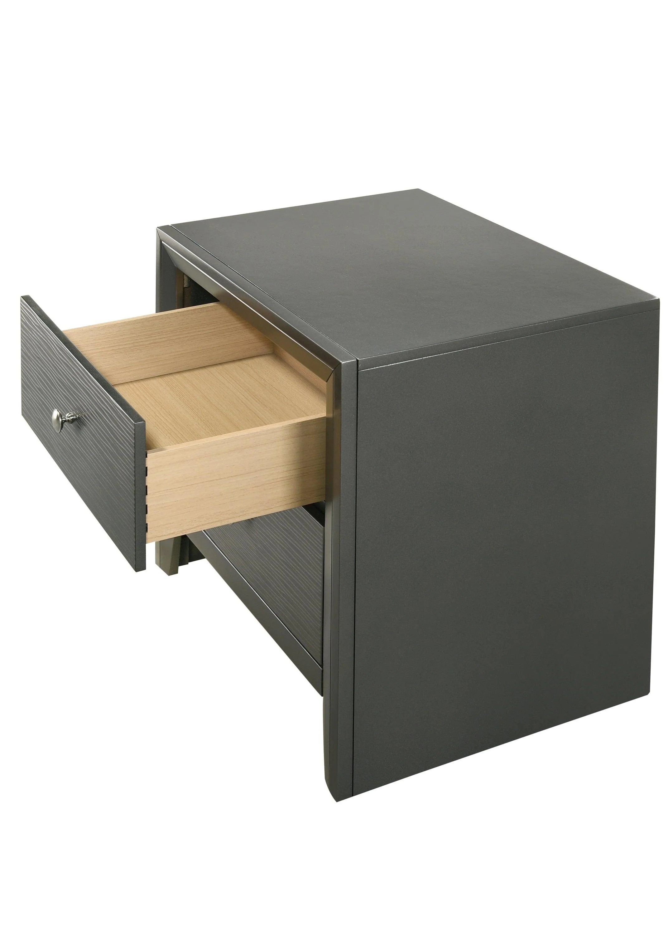 Denker Gunmetal 9 Drawers Dresser - Image 3