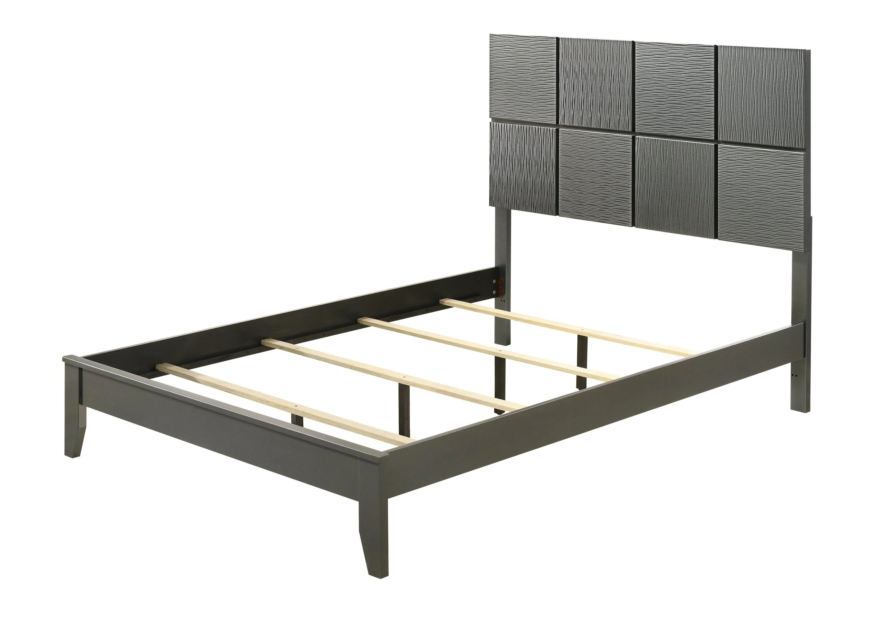 Denker Gunmetal Panel Full Bed - Image 2