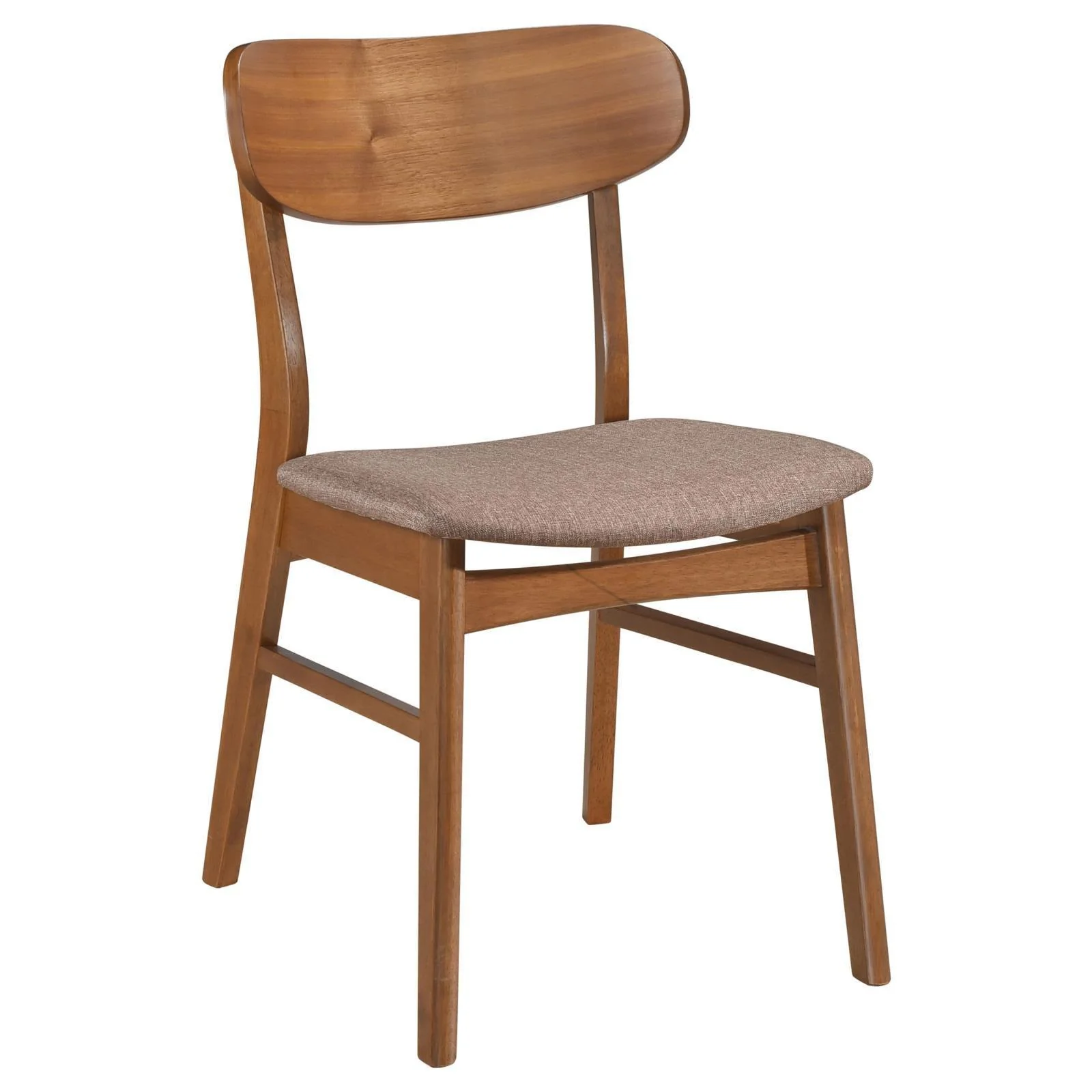 Dortch Dining Side Chair Walnut Brown (Set of 2) - Image 3