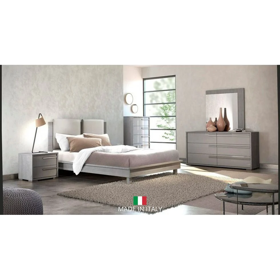 Erika Gray Nightstand - Image 1