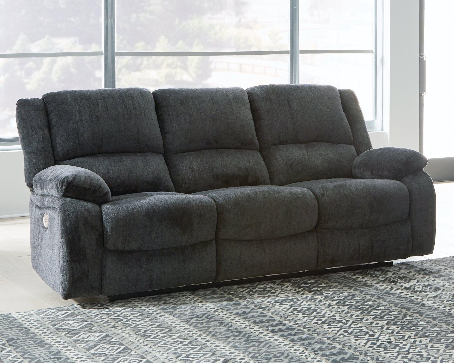 Draycoll Slate Sofa And Loveseat - Image 2