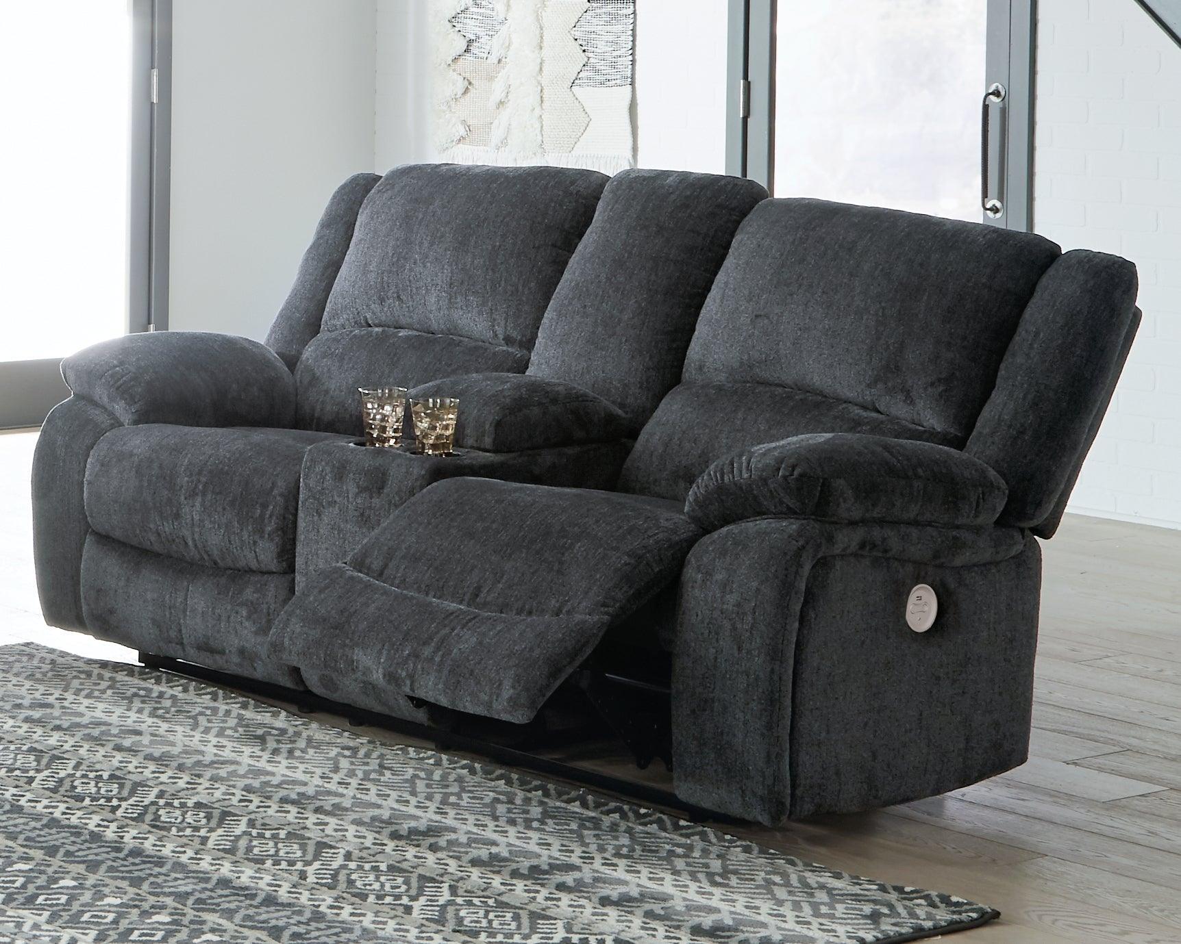 Draycoll Slate Sofa And Loveseat - Image 3