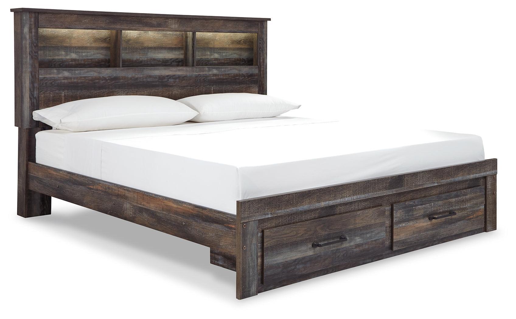 Drystan Multi Bookcase 2 Storage Bedroom Set - Image 3