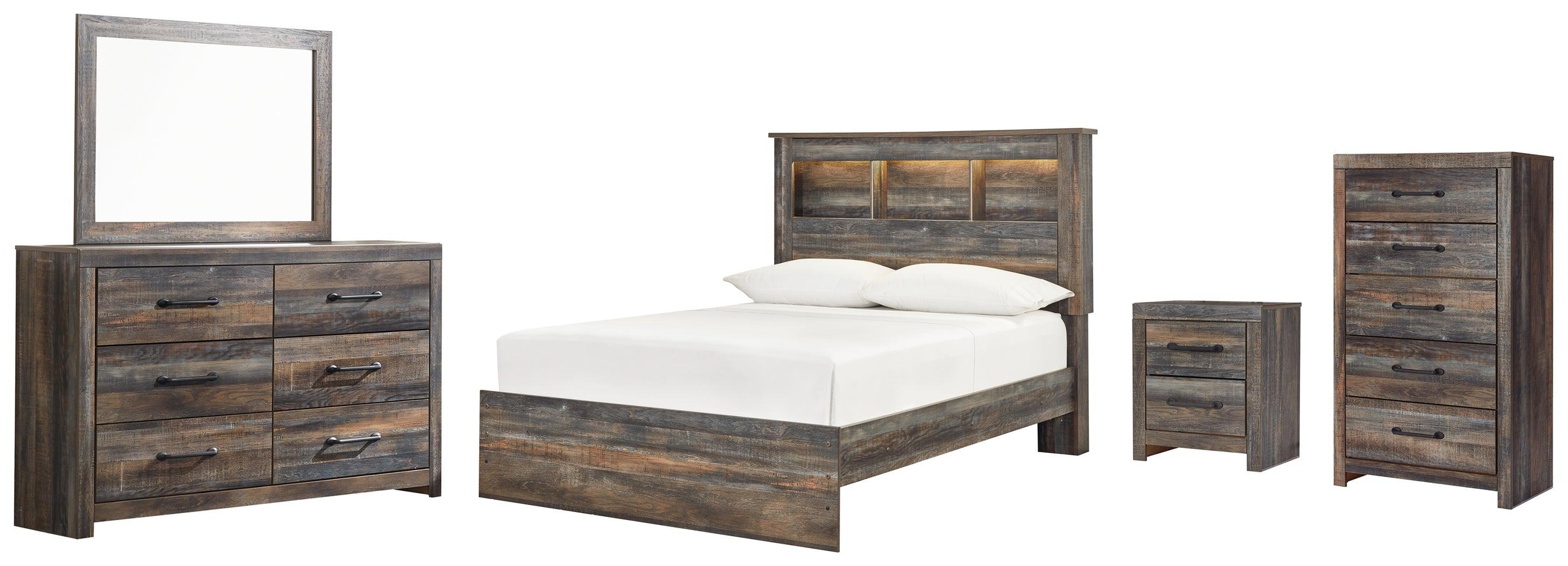 Drystan Multi Bookcase Bedroom Set - Image 2