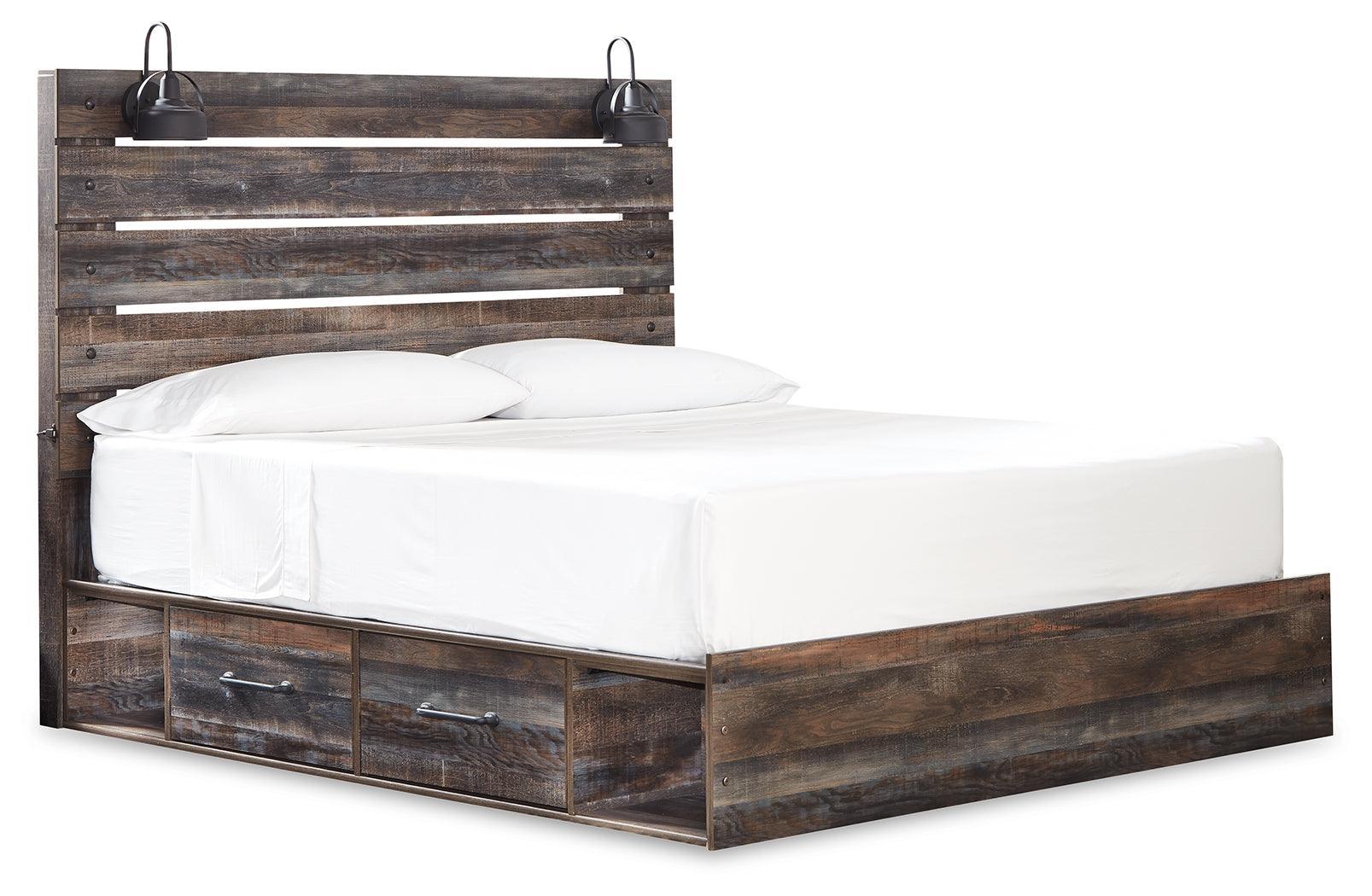Drystan Multi Panel 4 Storage Bedroom Set - Image 3