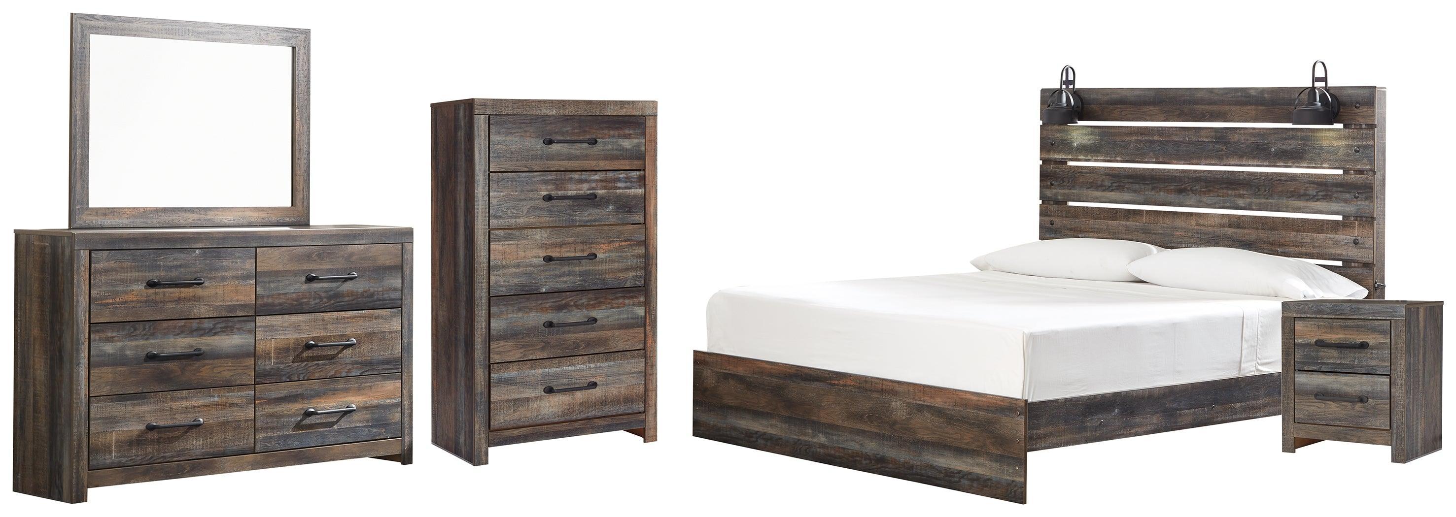 Drystan Multi Panel Bedroom Set - Image 2