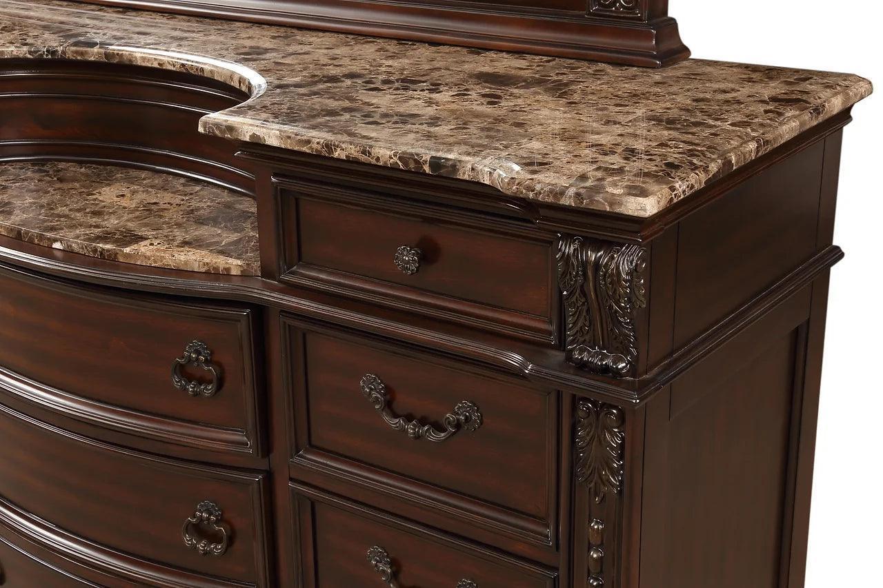 Castlefield Brown Nightstand - Image 3