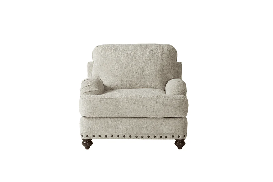 Cycle Hay Beige Upholstered Chair - Image 1