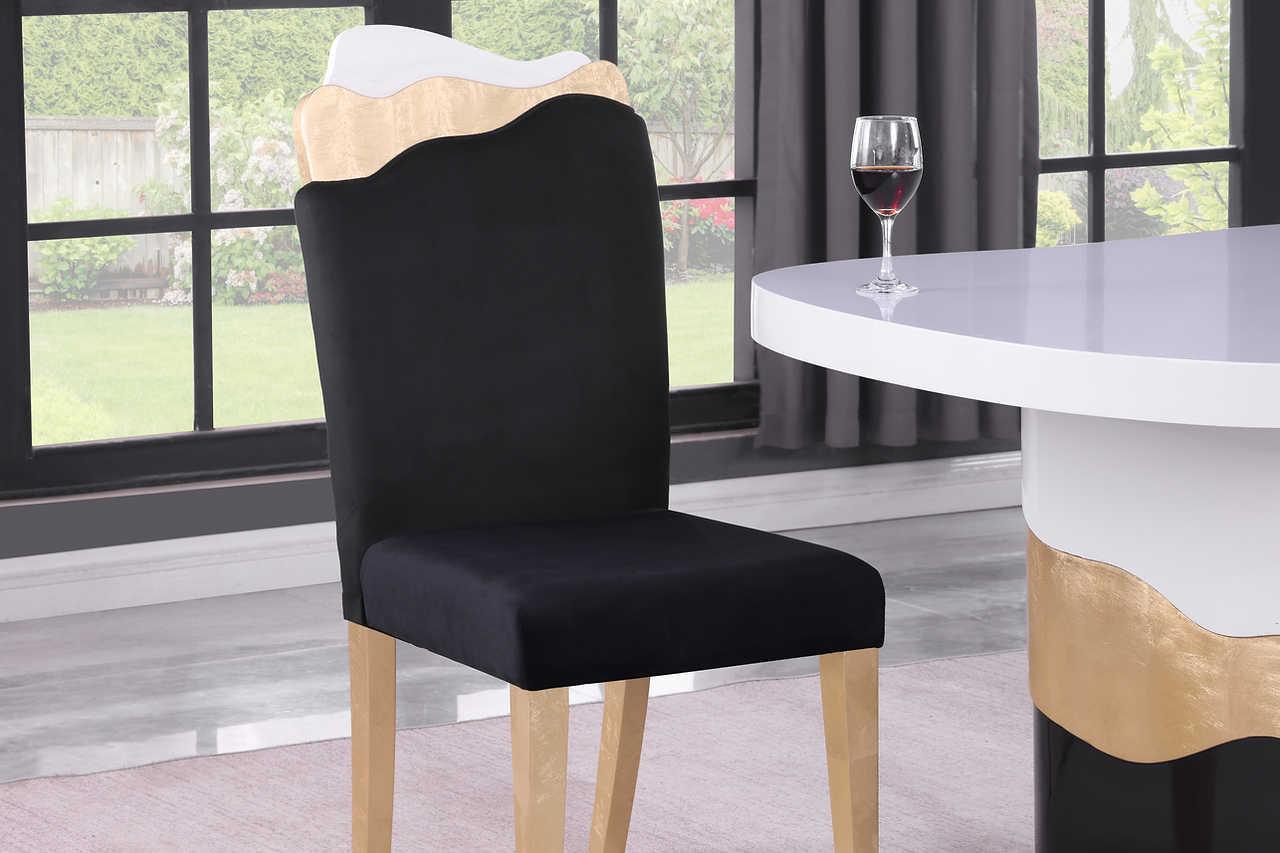 Orion White Black Dining Room Set - Image 3