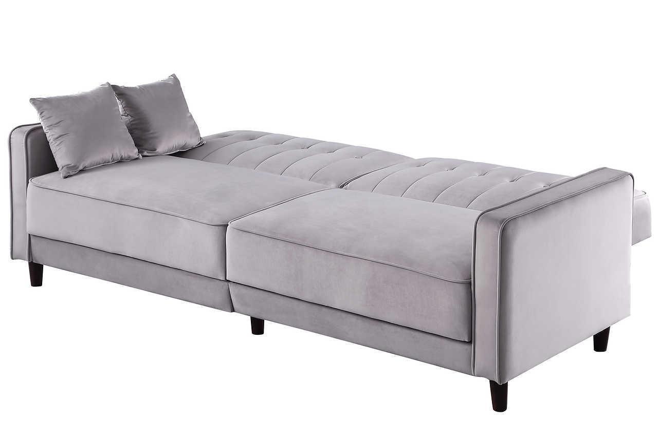 Cozy Gray Sofa Bed - Image 3