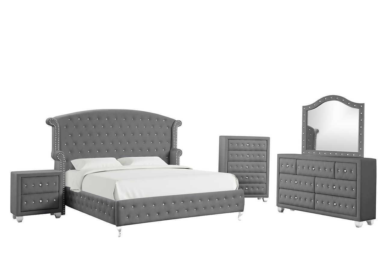 Olivia Gray Nightstand - Image 3