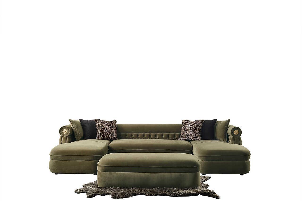 Brooklyn Green Sectional - Image 2