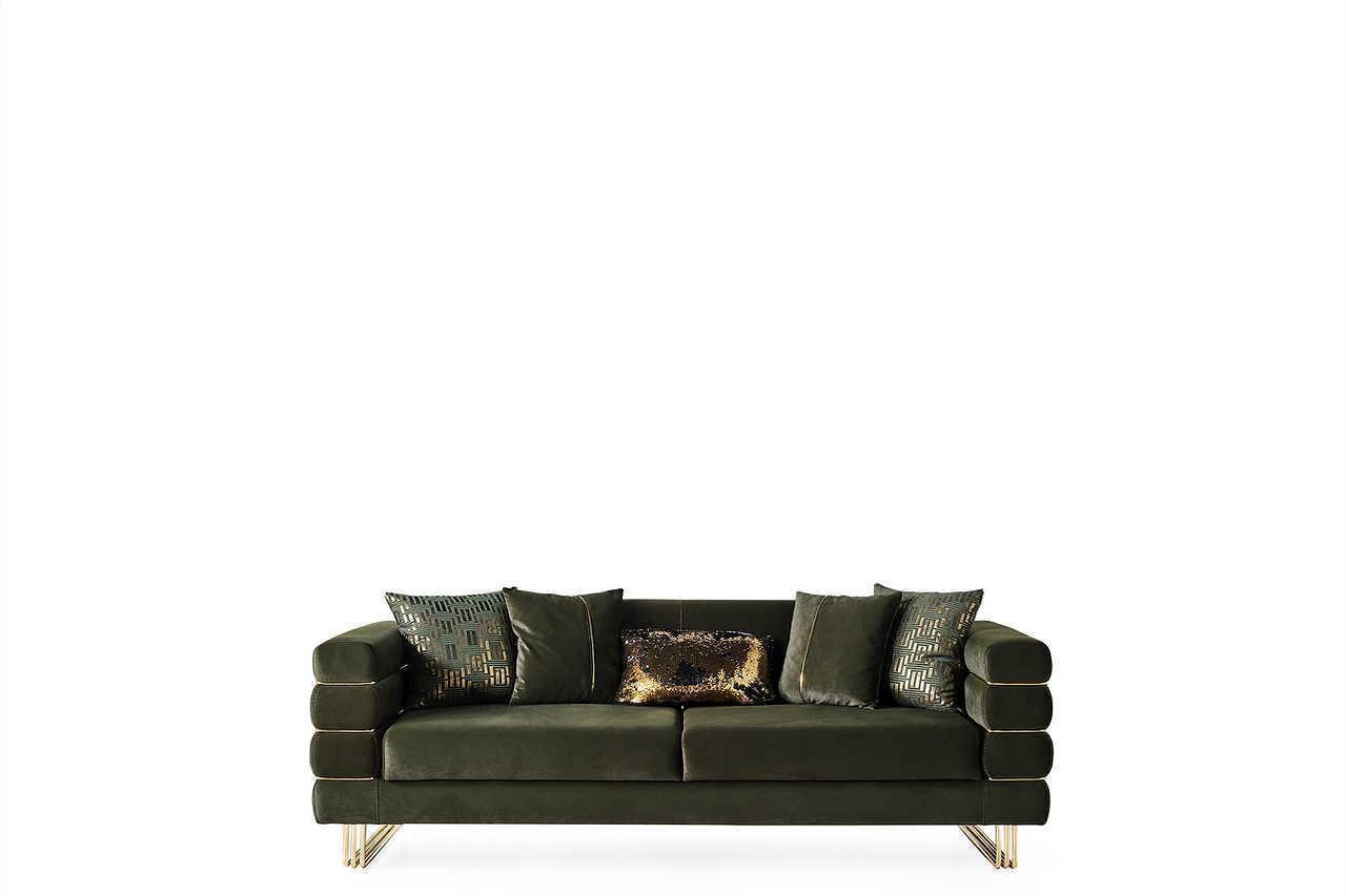 Luma Emerald 2-Piece Living Room Set - Image 2