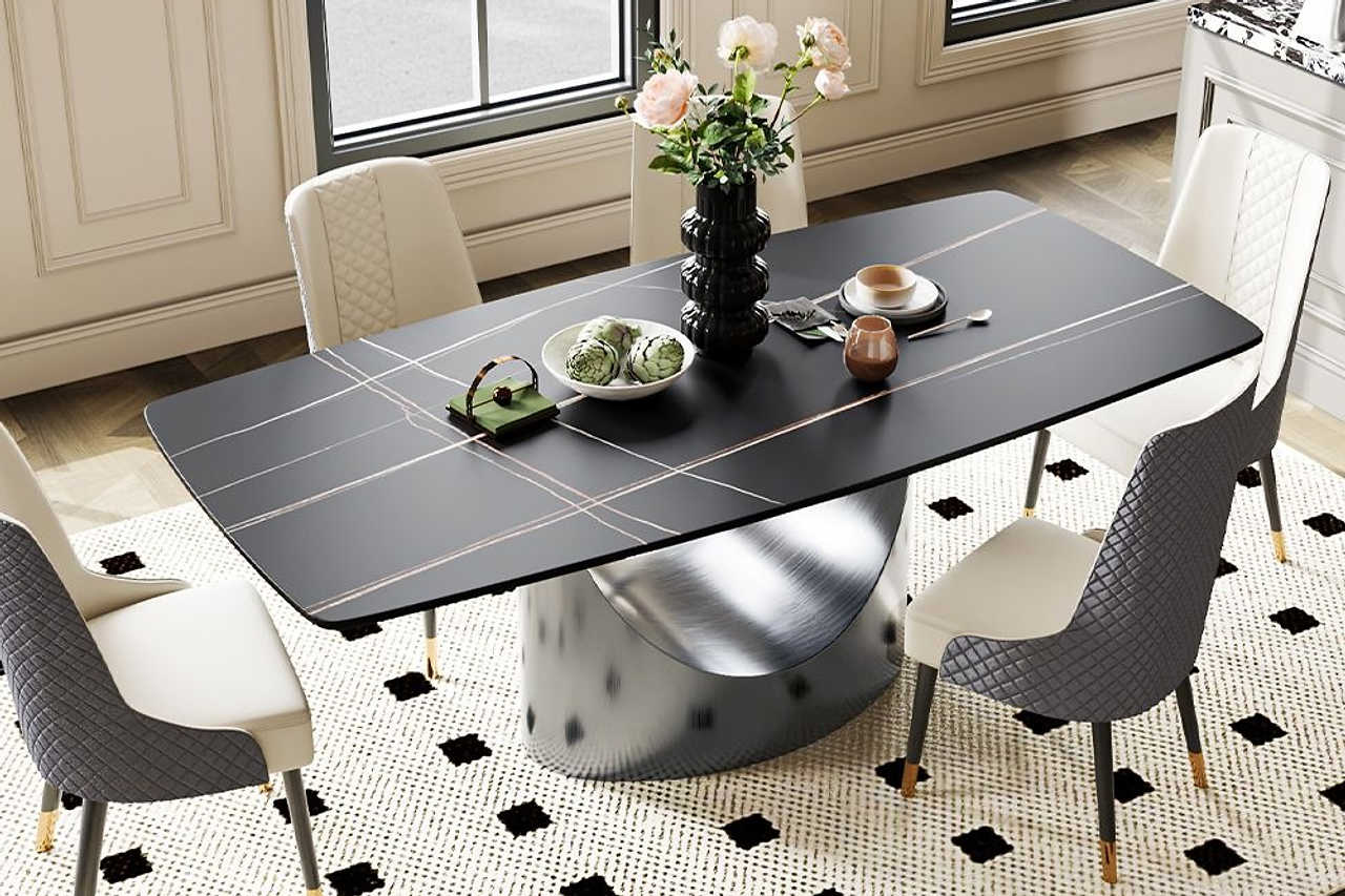 Lexi Matt Black Table - Image 2