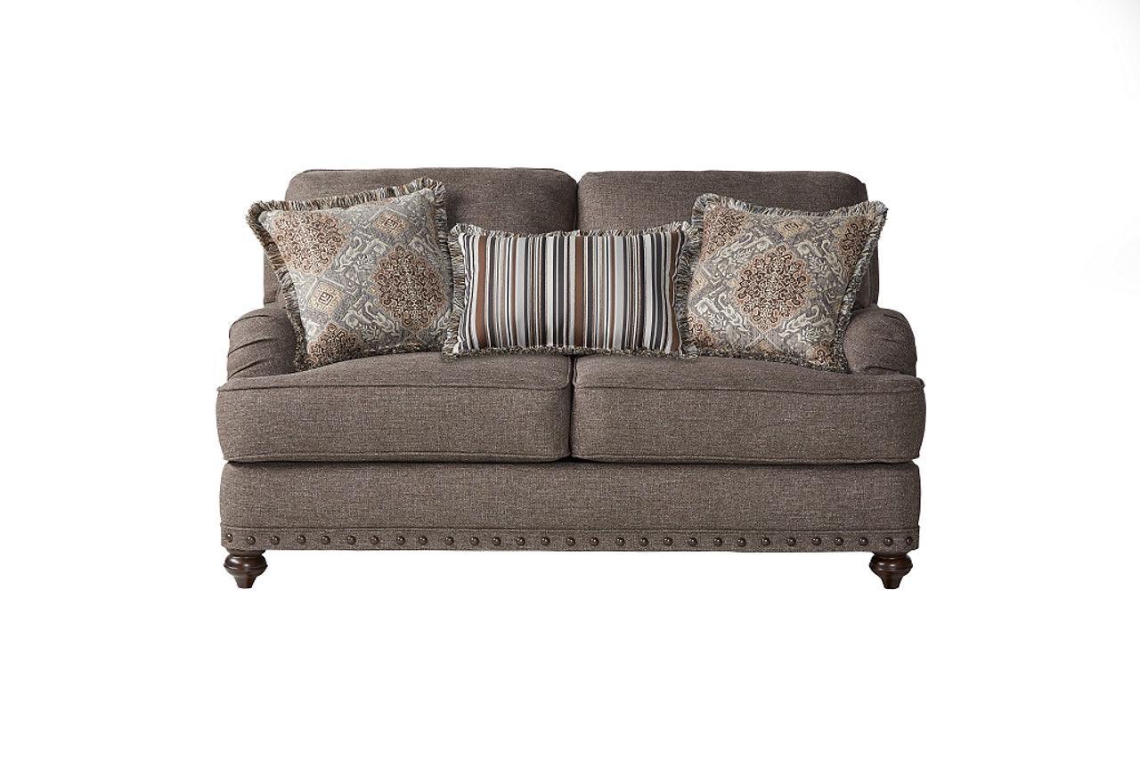 Phineas Driftwood Fabric 2-Piece Living Room Set - Image 3