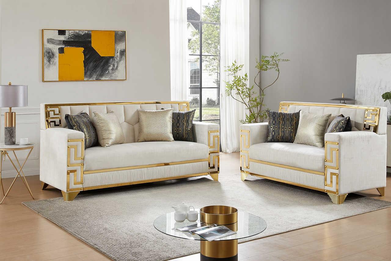 Hira Cream Chair - Image 3